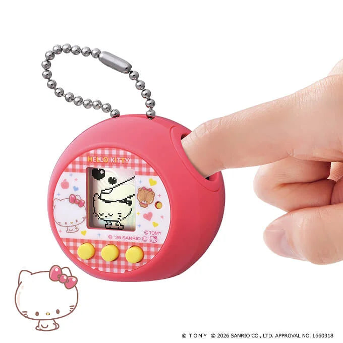 Hello Kitty 電子雞 Punirunes 電子寵物｜Sanrio Hello Kitty 虛擬寵物互動玩具｜Takara Tomy 日本正版｜香港現貨