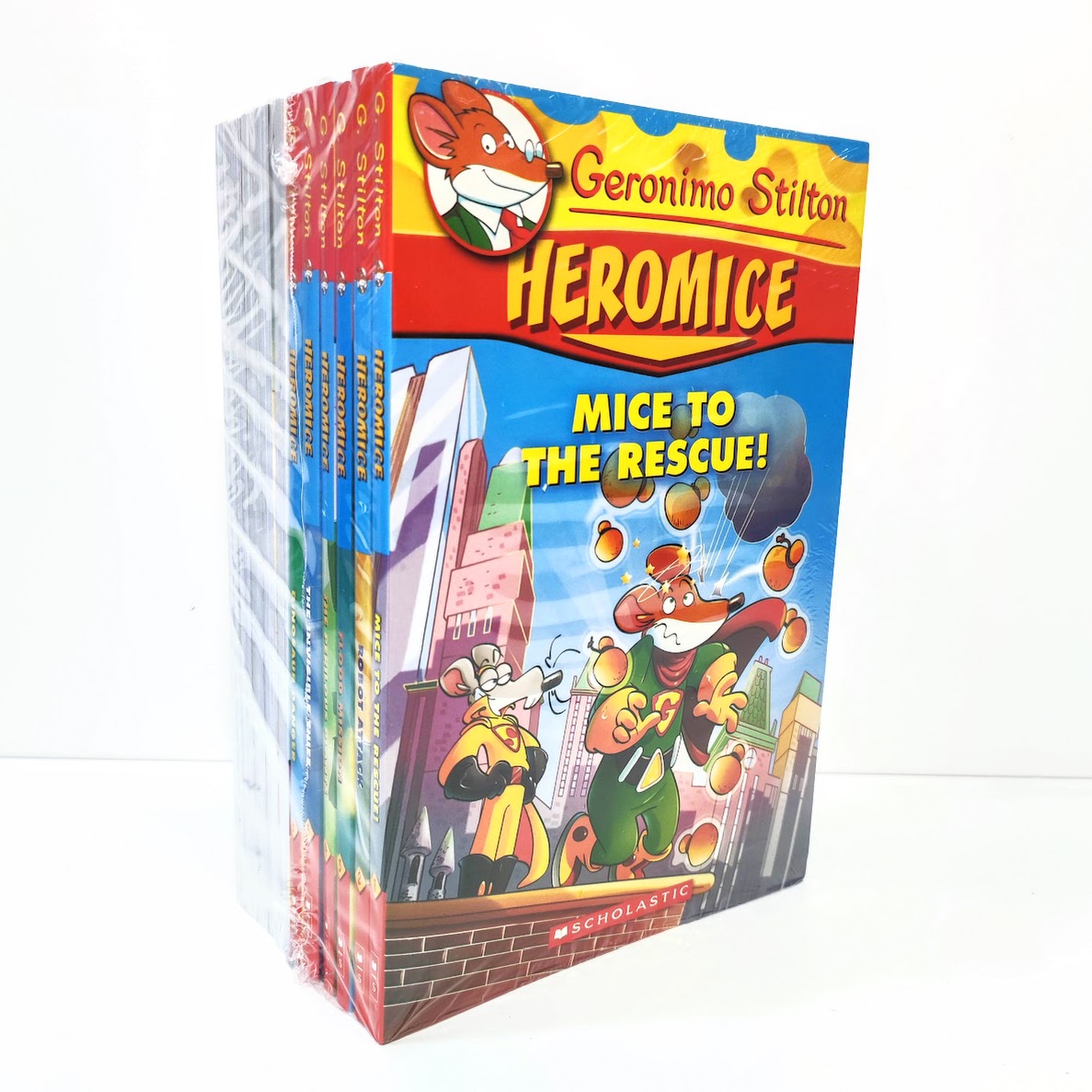 Geronimo Stilton Heromice 11 books  |老鼠記者之英雄鼠11冊S53