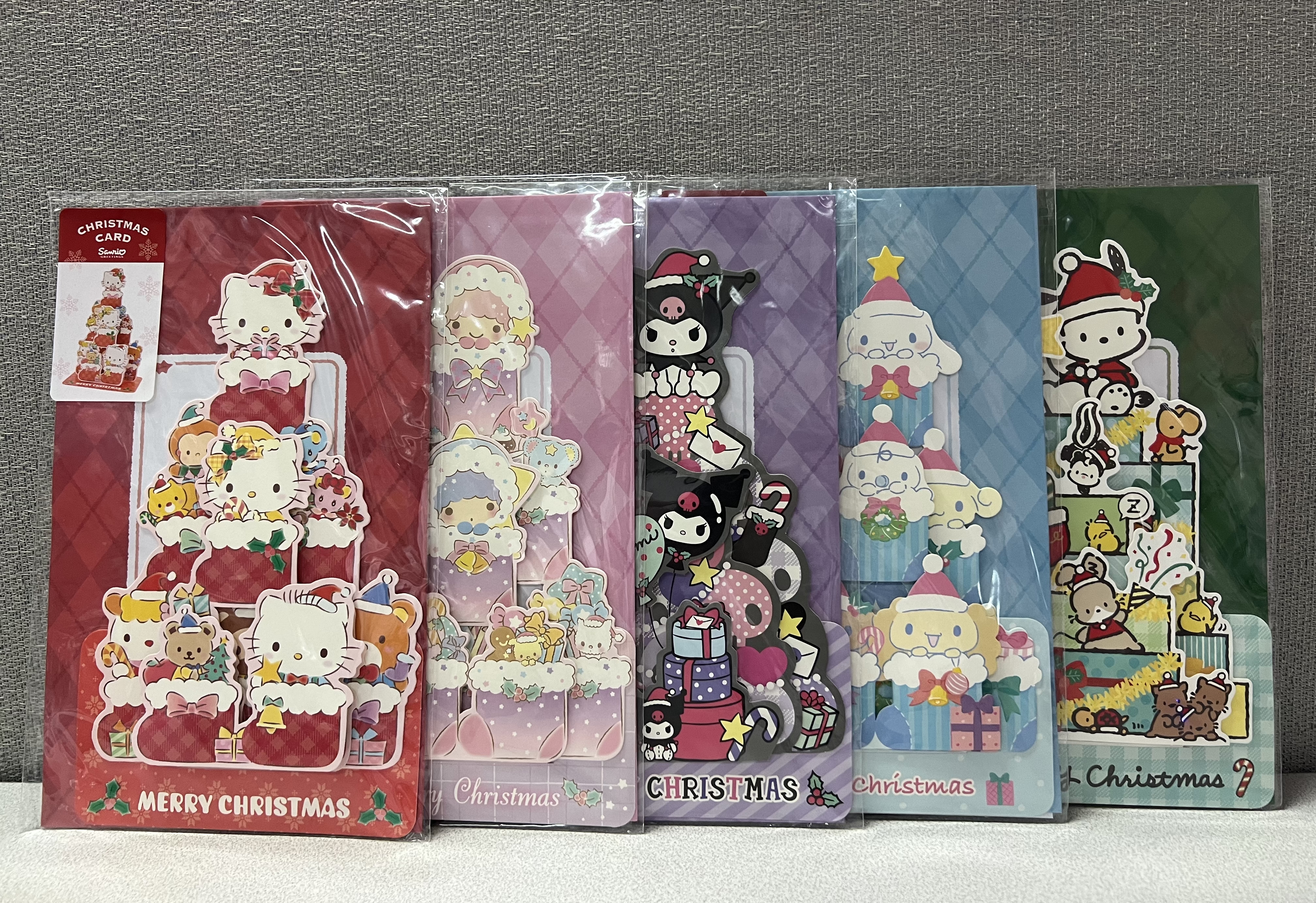 🎌日本直送🎌Sanrio 立體造型聖誕咭