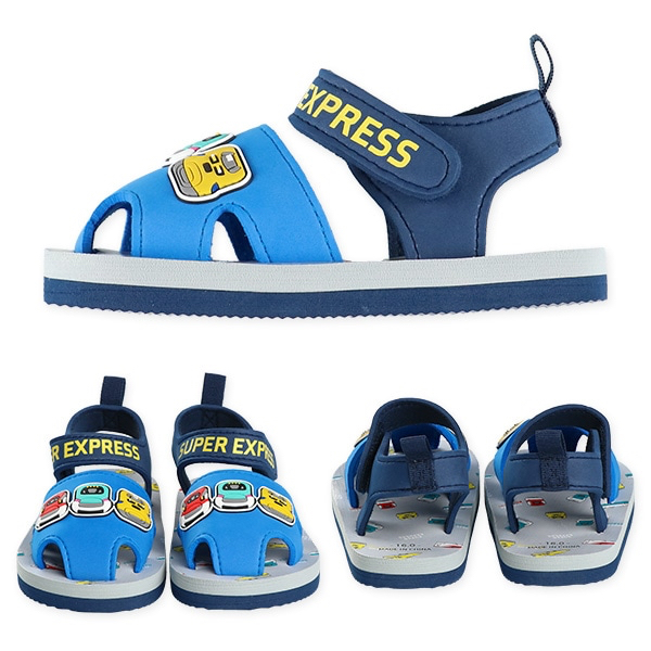 🇯🇵預訂 日本直送🇯🇵新干綫圖案藍色EVA涼鞋