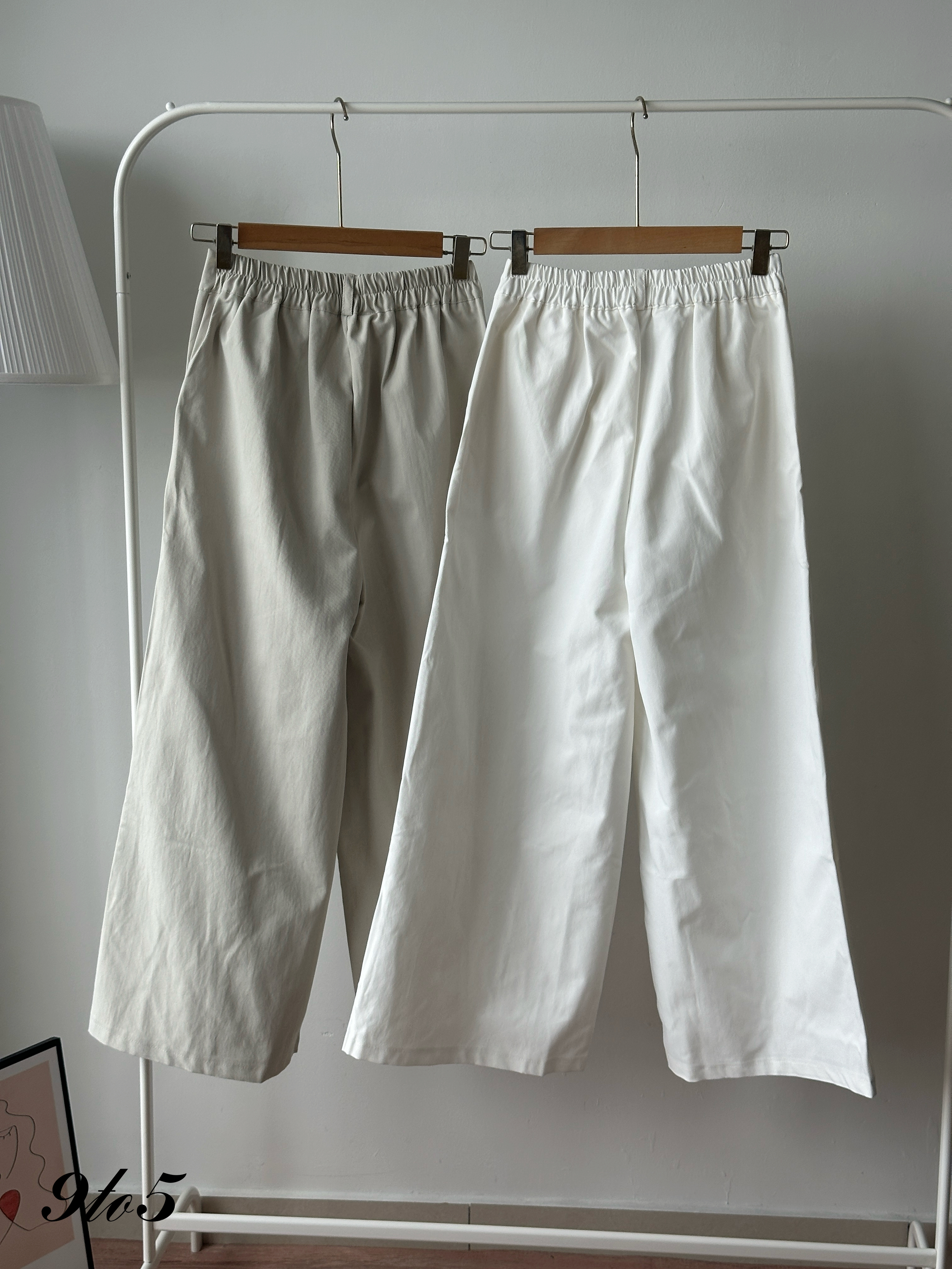S1977 Wide Leg Long Pants - 6 Colors 