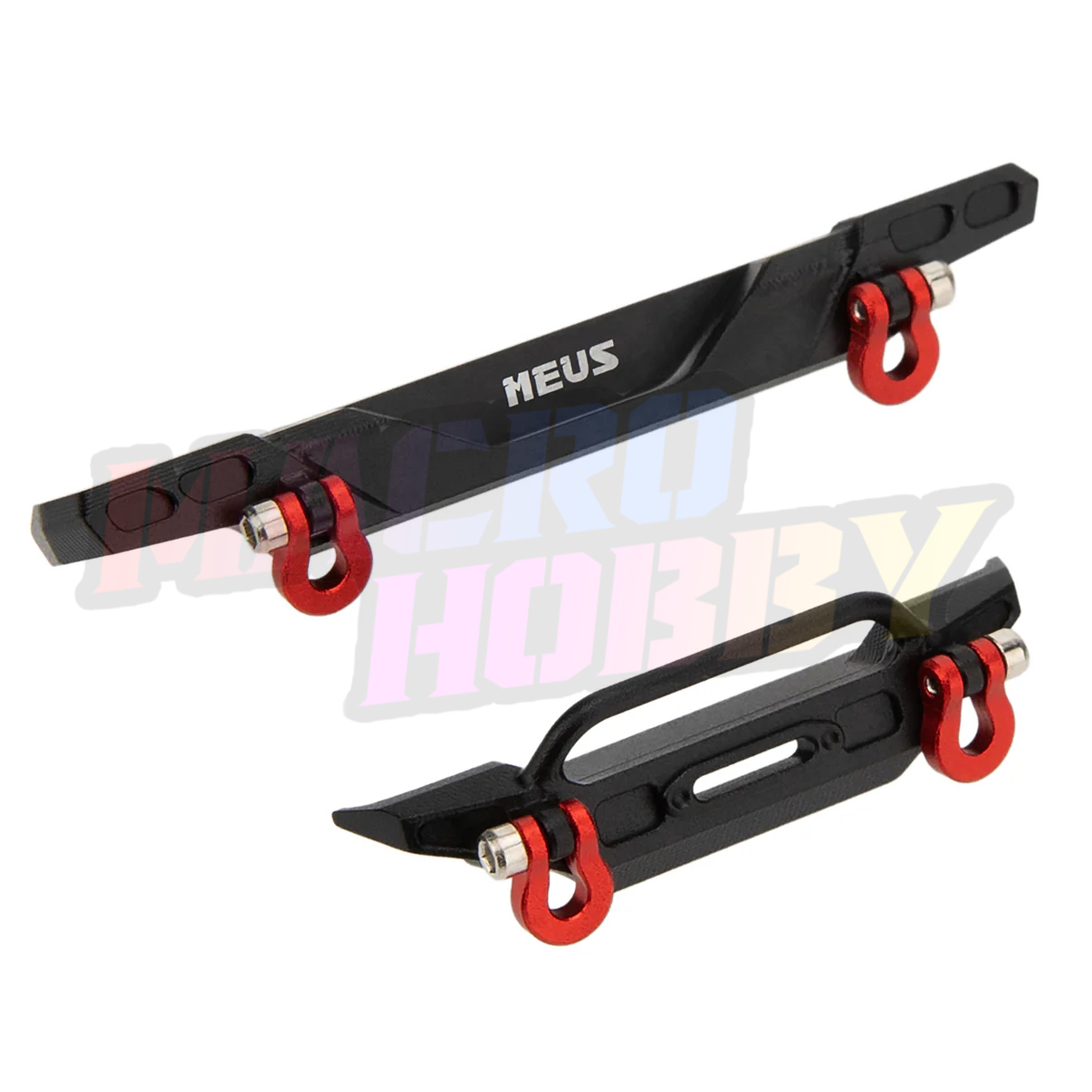MEUS Racing Aluminum Front Rear Bumper for 1/30 Axial SCX30 Wrangler #520112