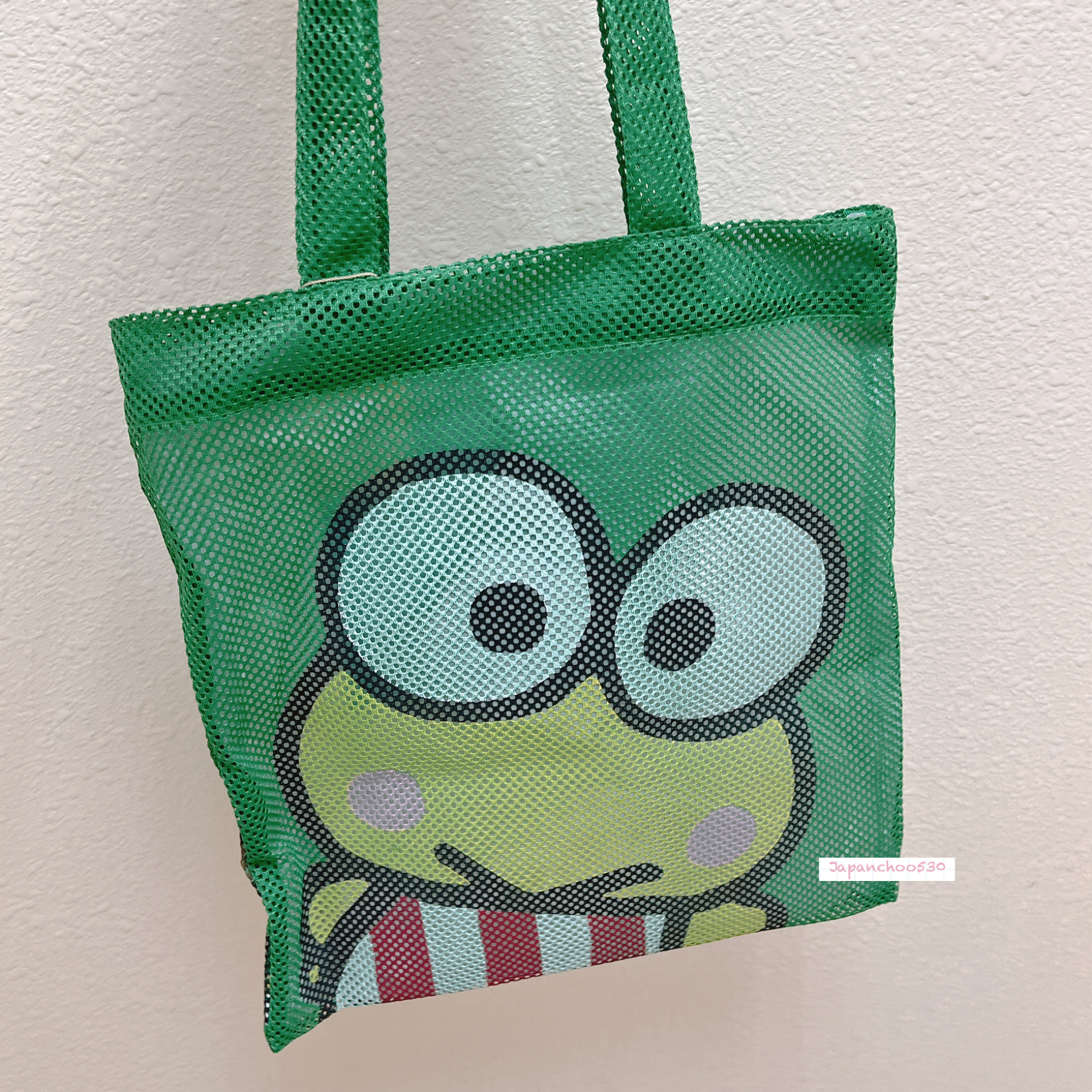 日本預訂📍日本Sanrio得意雙面圖案網面Tote Bag 1/4日本開售