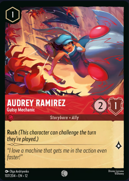 107/204 Audrey Ramirez - Gutsy Mechanic C