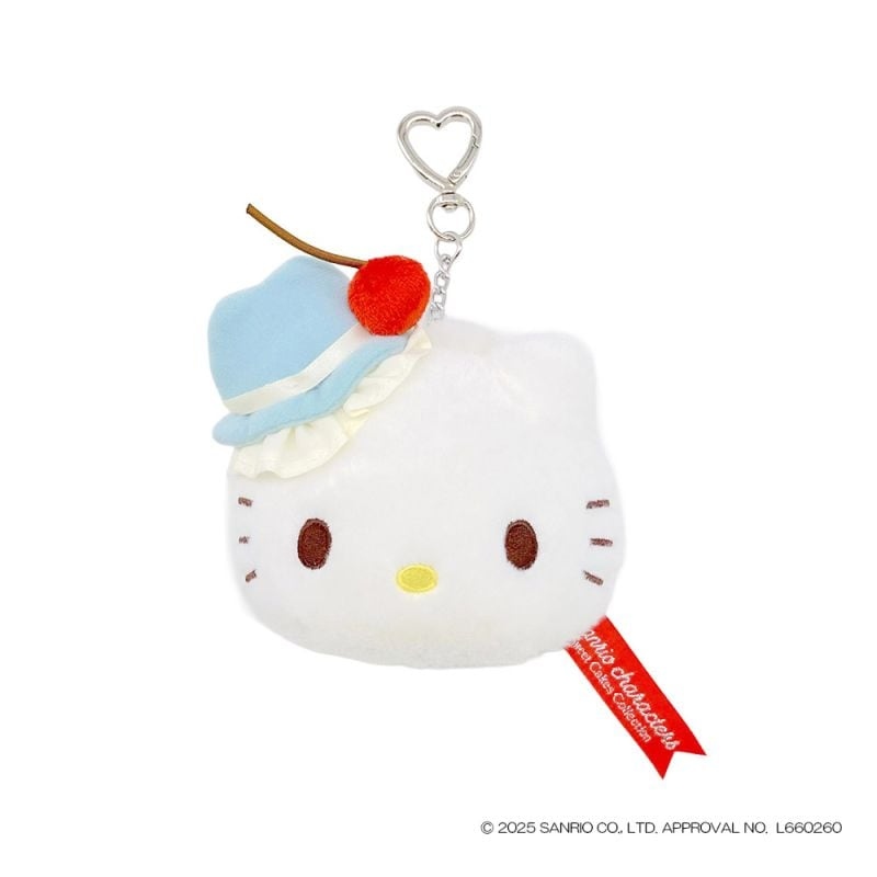 🌸 【預訂】Kitty Mini Pouch - Sky Blue Cherry Cake