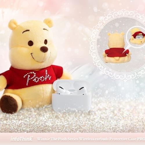 infothink 小熊維尼系列絨毛耳機保護套PRO版 ( AirPod Pro Case)