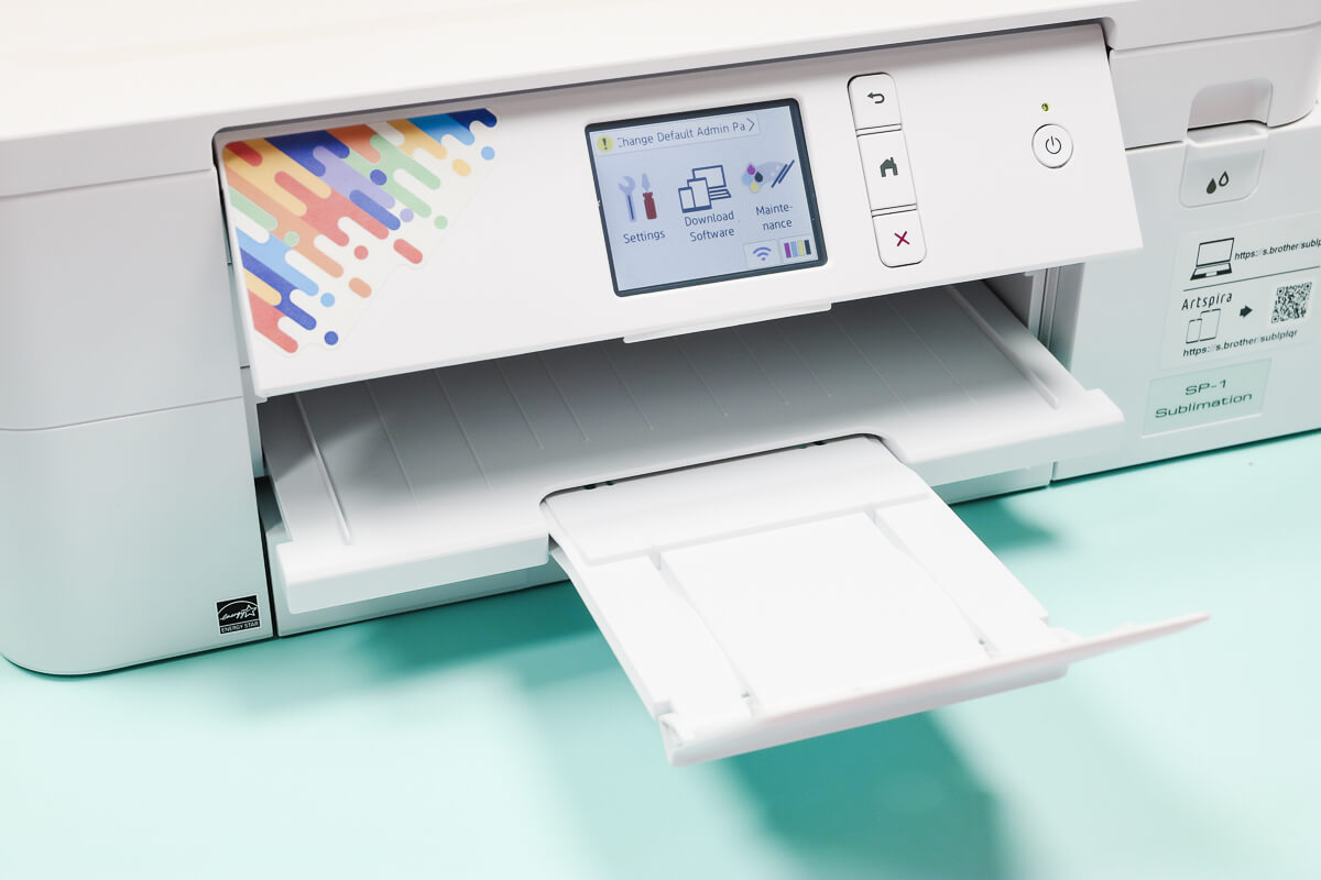 Brother SP1 A4 Single Print Sublimation Printer 2.7" Touch Panel WLAN(2.4GHz), Ethernet, Usb Connection