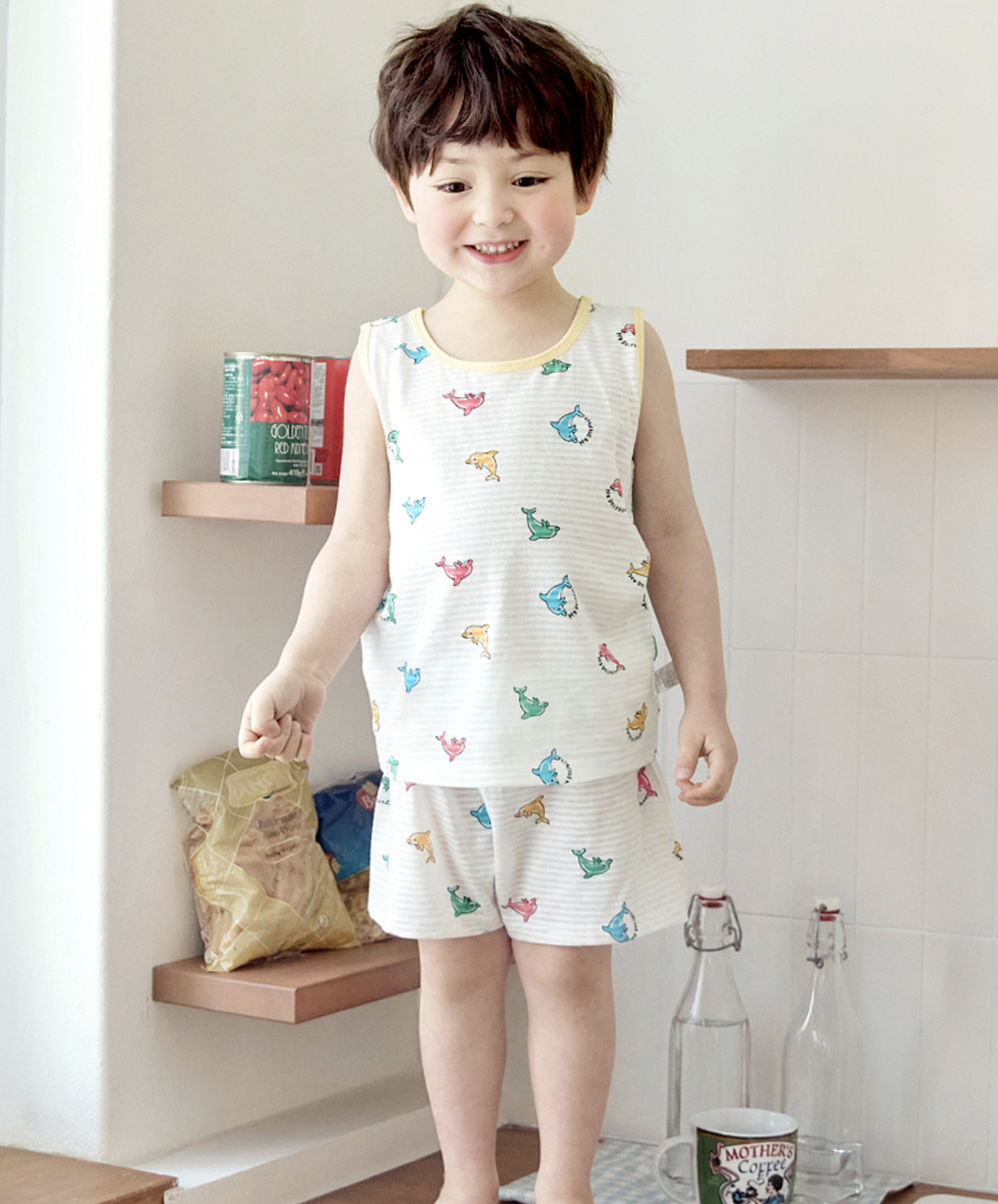 韓國透氣棉家居服套裝