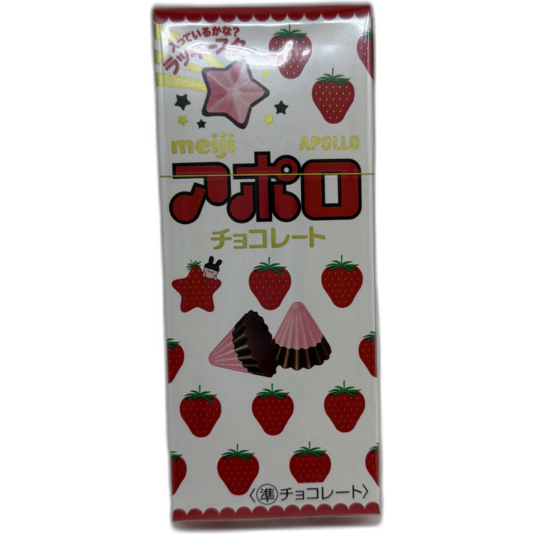 明冶三角草莓朱古力