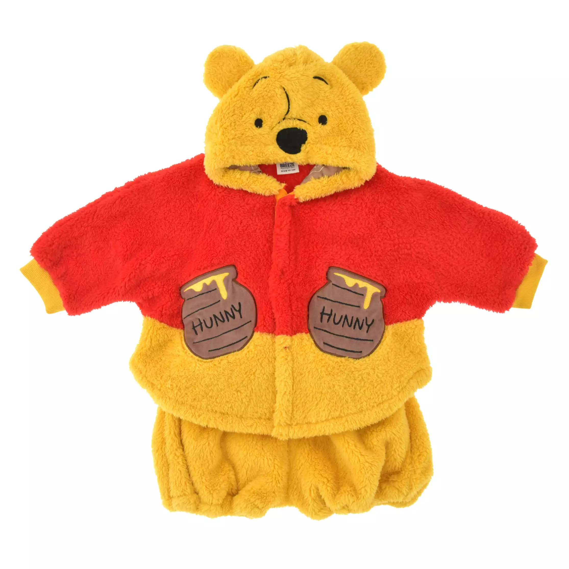 🌸 【預訂】Pooh BREEZE 長袖毛毛外套<90-100> - Kids' Warm Goods