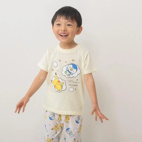 Monpoke比卡超睡衣 3件套裝 90/100cm