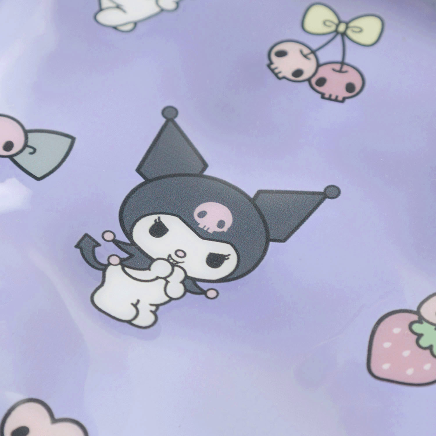 Sanrio - 平面小物包 (紫色草莓Kuromi款)