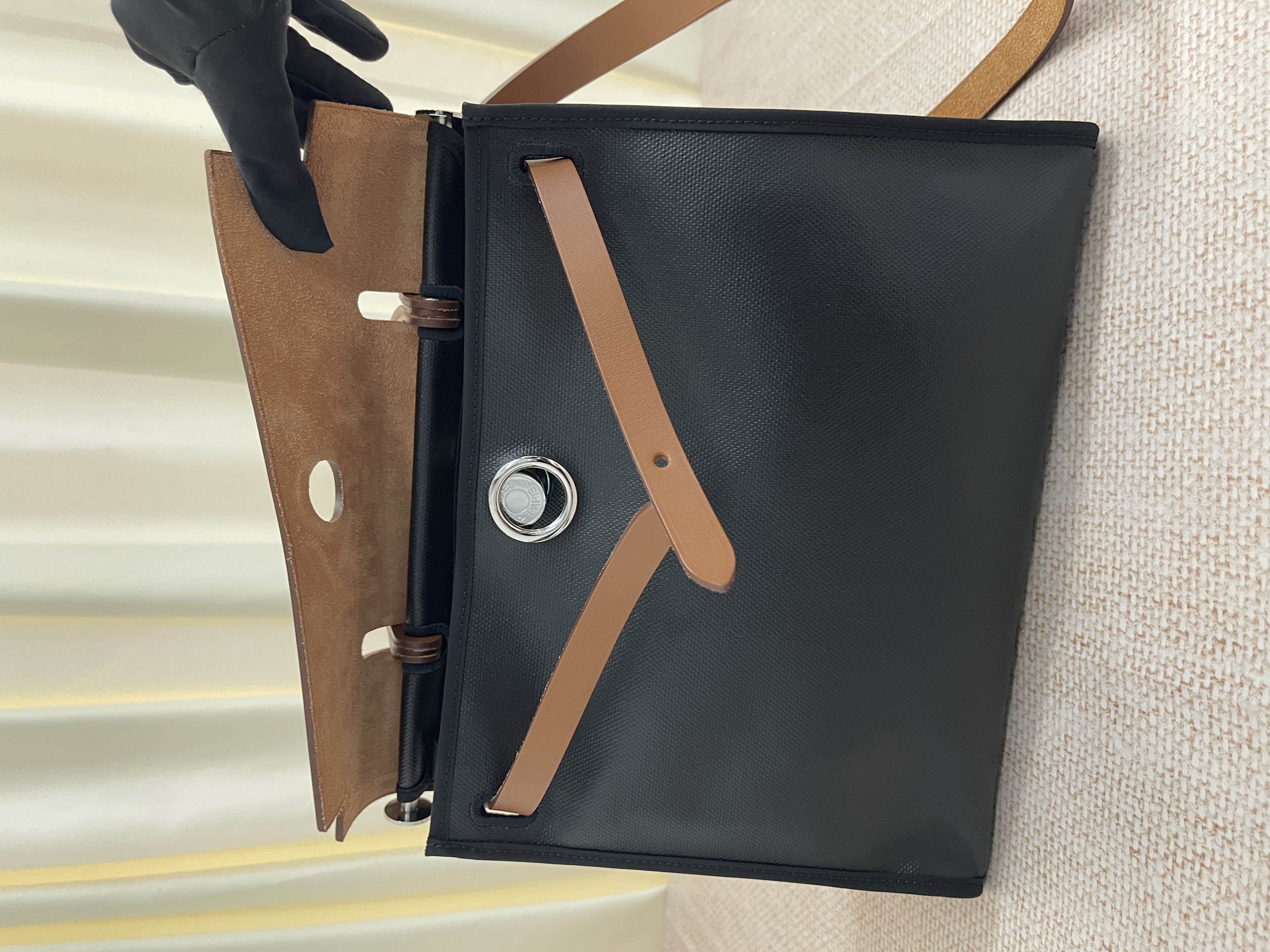 Pre-owned Hermes Herbag/ Stamp W/ Product Code: 26041506