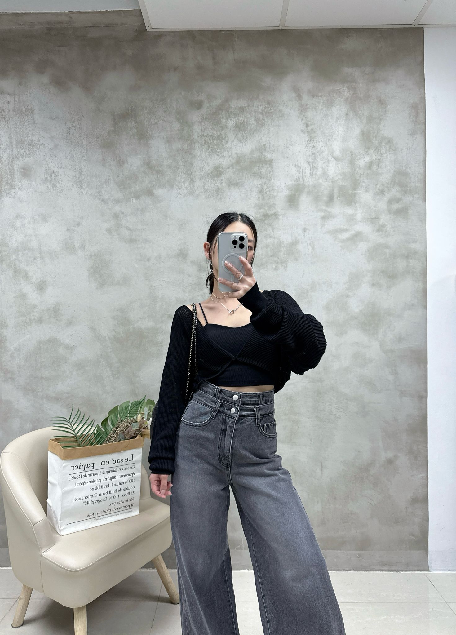 型領幼帶暗紋Bra top