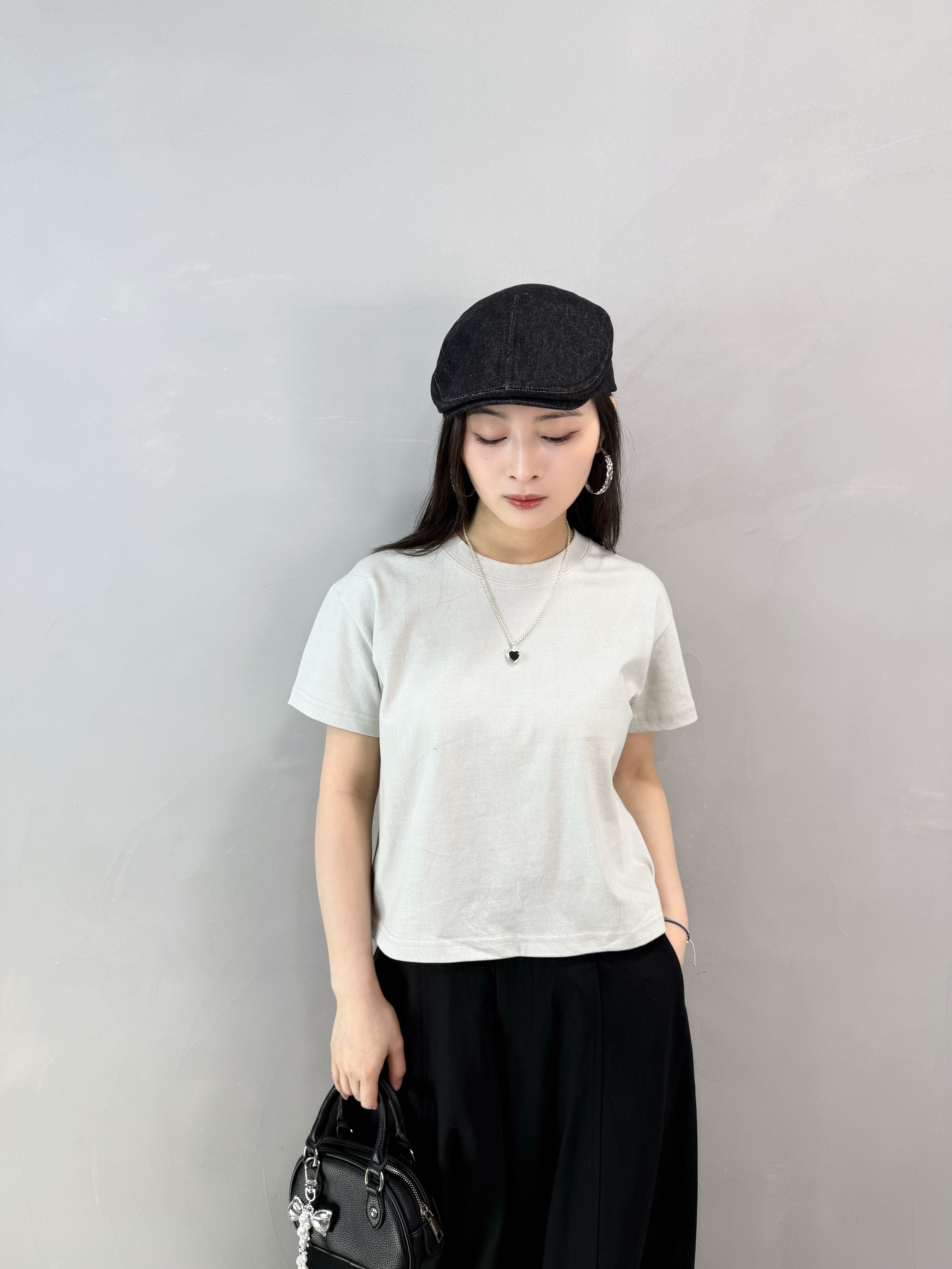 I62 淨色洗水棉Tee