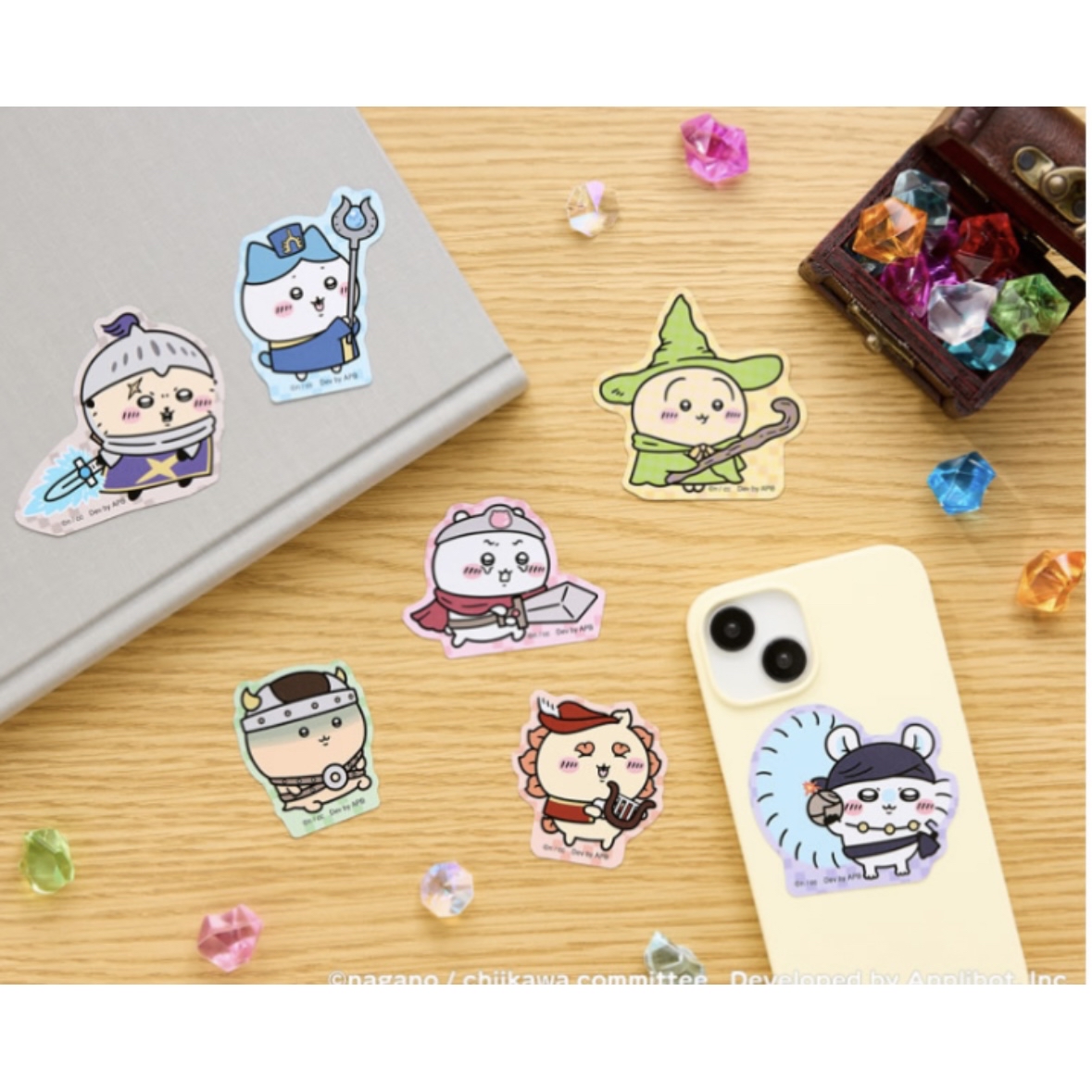 Chiikawa pocket 貼紙｜預訂