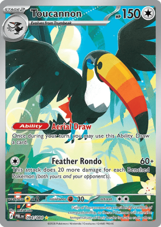 Pokemon TCG Pitch Black - Toucannon-094/084