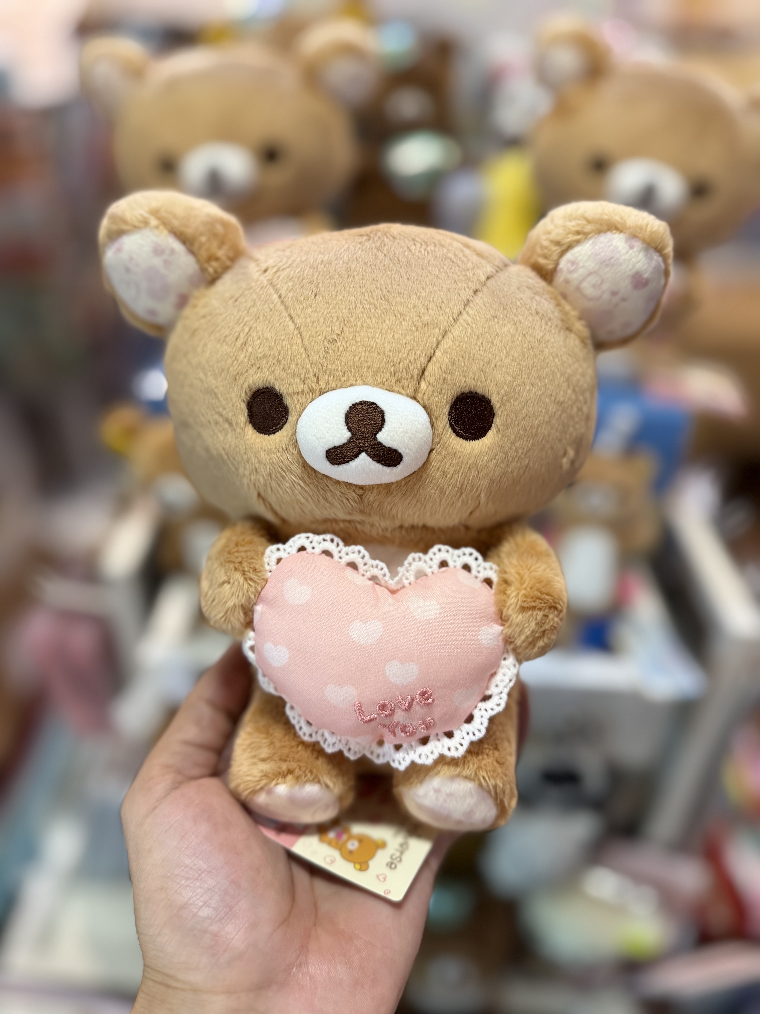 《現貨》全新San-x心心系列rilakkuma公仔