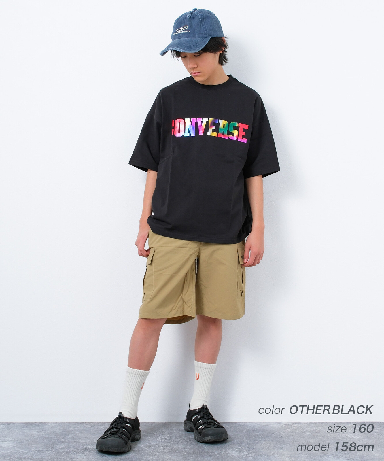 <🌟訂購🌟>Converse防曬吸汗速乾燙字logo短袖衫(CTS262432)