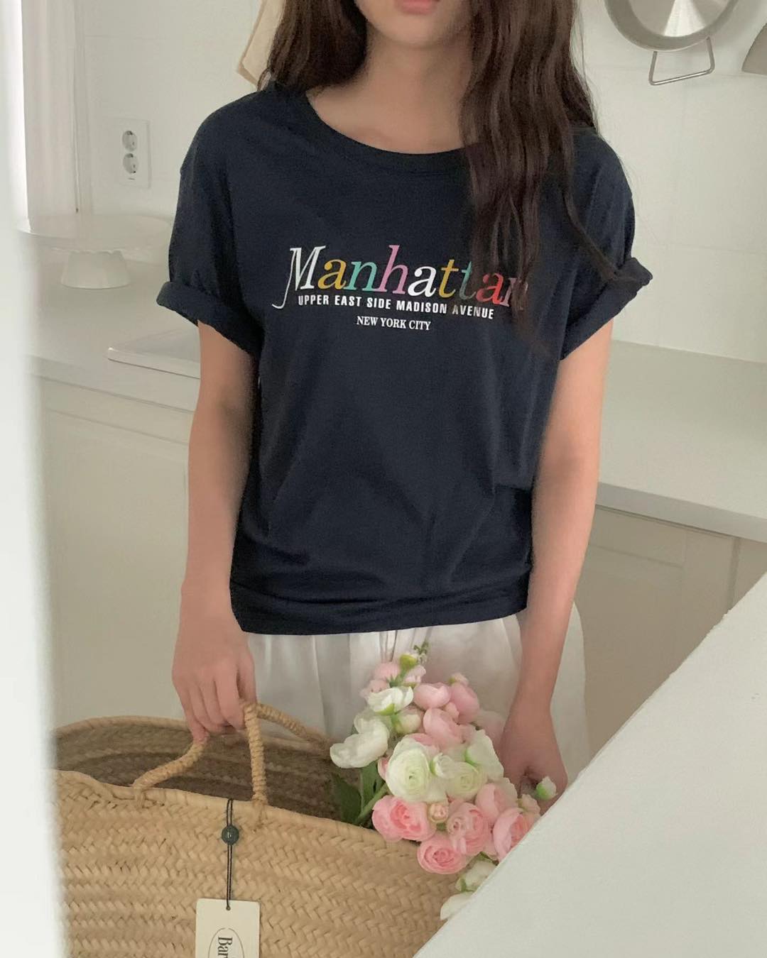 彩虹字 Manhattan Tee 