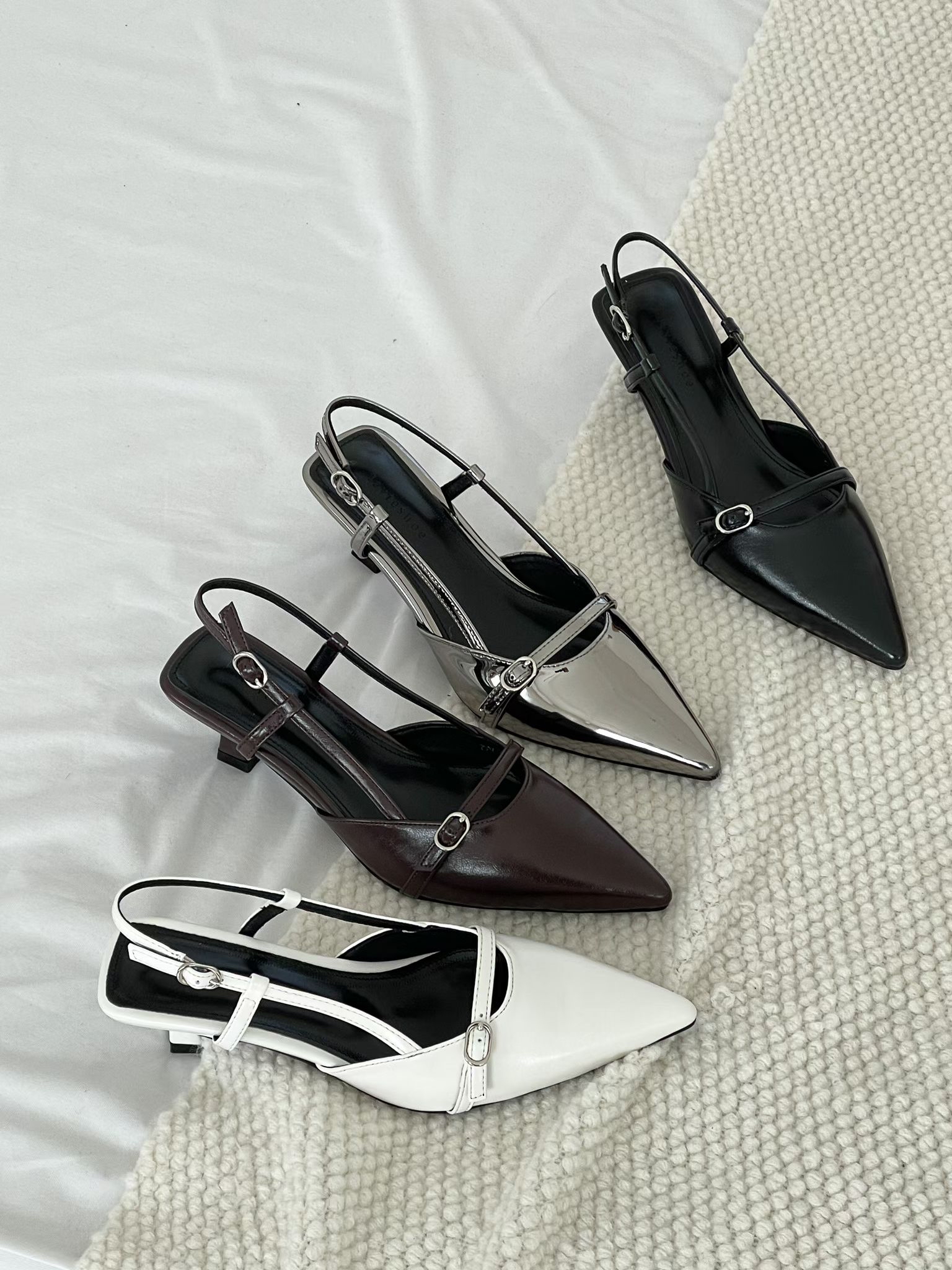 26SS/ 6CM SLINGBACK HEELS