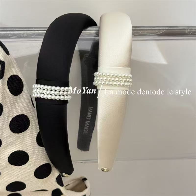 6680 露思同款高颅顶珍珠发箍