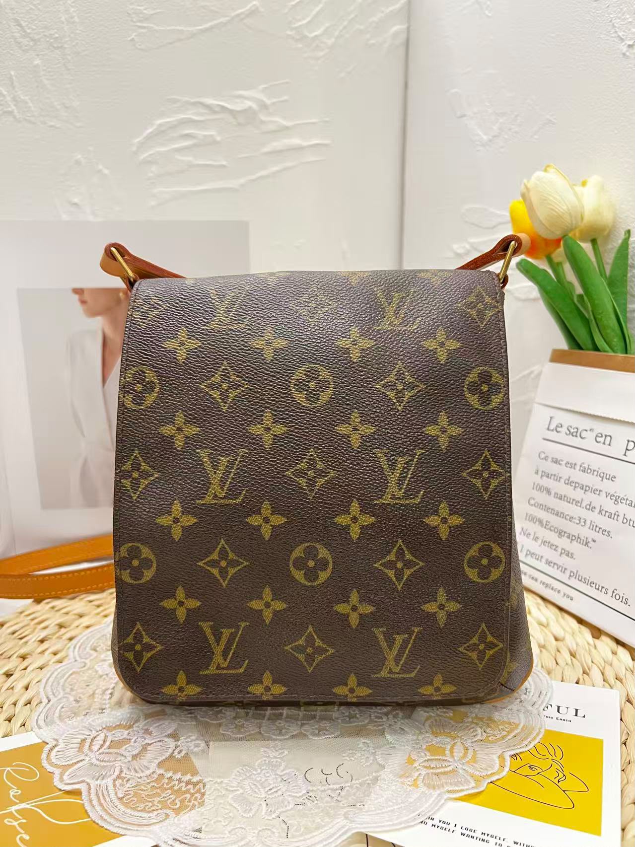 LV Monogram Musette Salsa (王菲包）