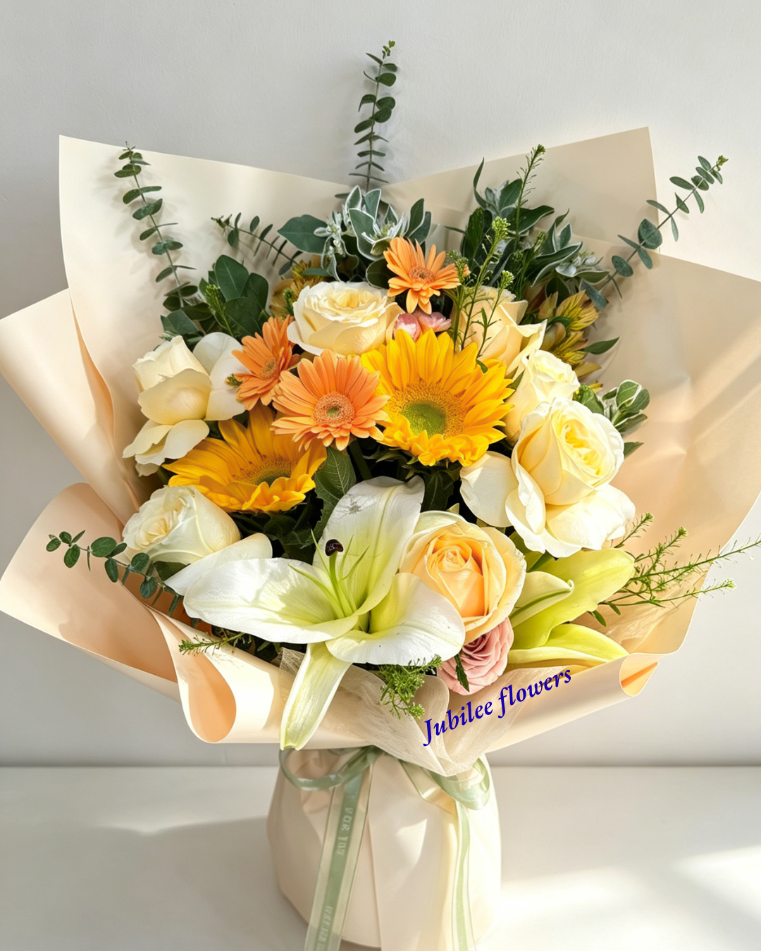 🌻向日葵 · 玫瑰混搭花束
