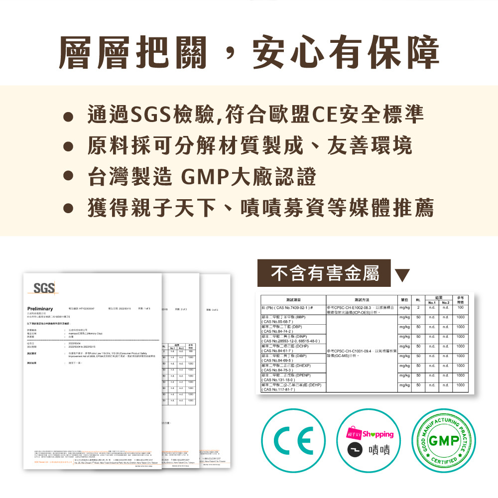 記憶黏土12色工具組-台灣製無毒黏土(含壓模、擬人配件組、操作手冊)