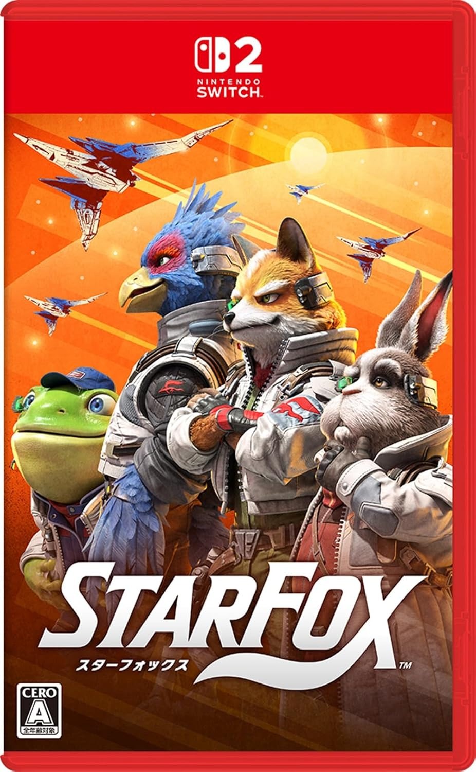 【預售 25/6】SW2 星際火狐 Star Fox 中/英/日文  (日文封面) PO077A