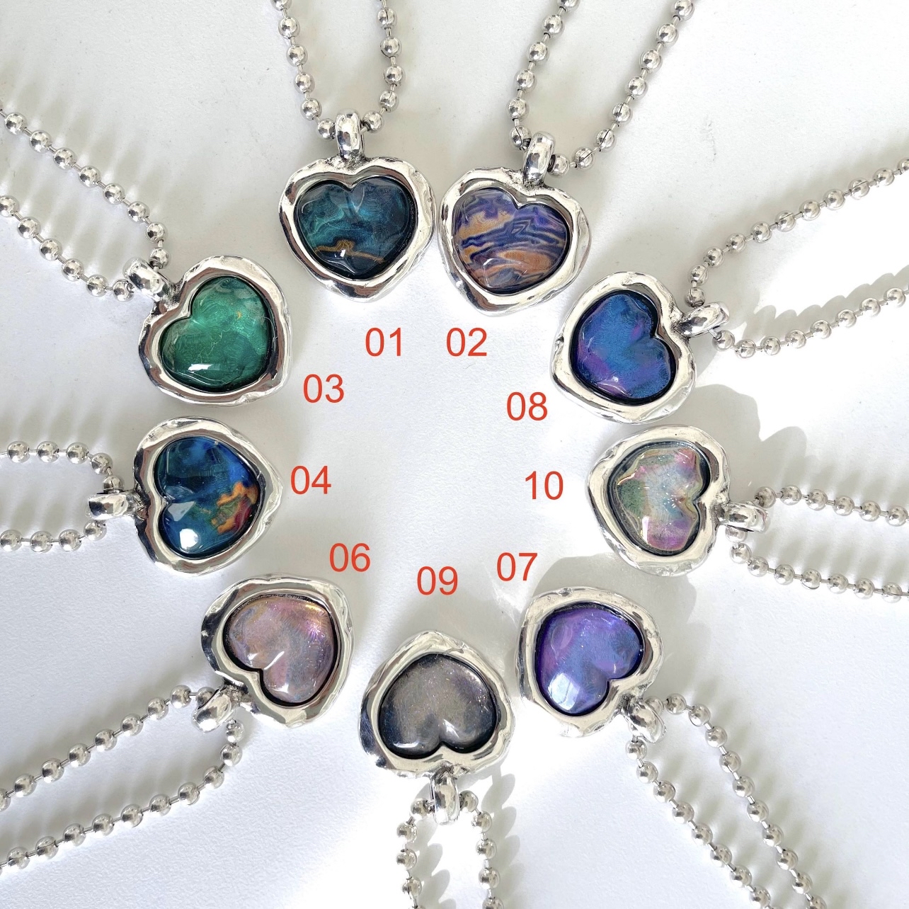 🇪🇸Otro Accesorio Summer Heart Necklace 