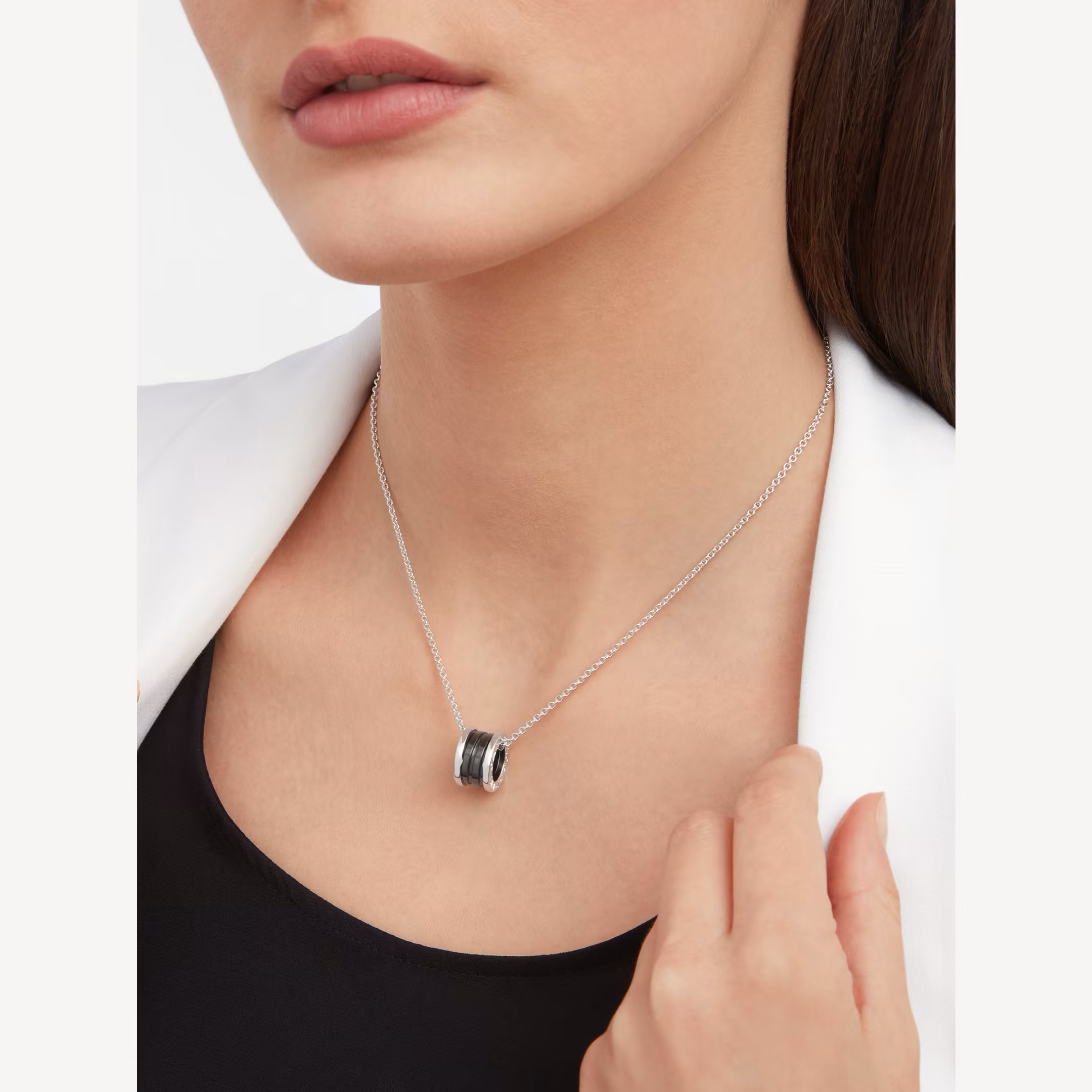 BULGARI 925 Silver Save The Children Necklace純銀頸鏈100%Authentic ,98% new ✅ certificate✅box 