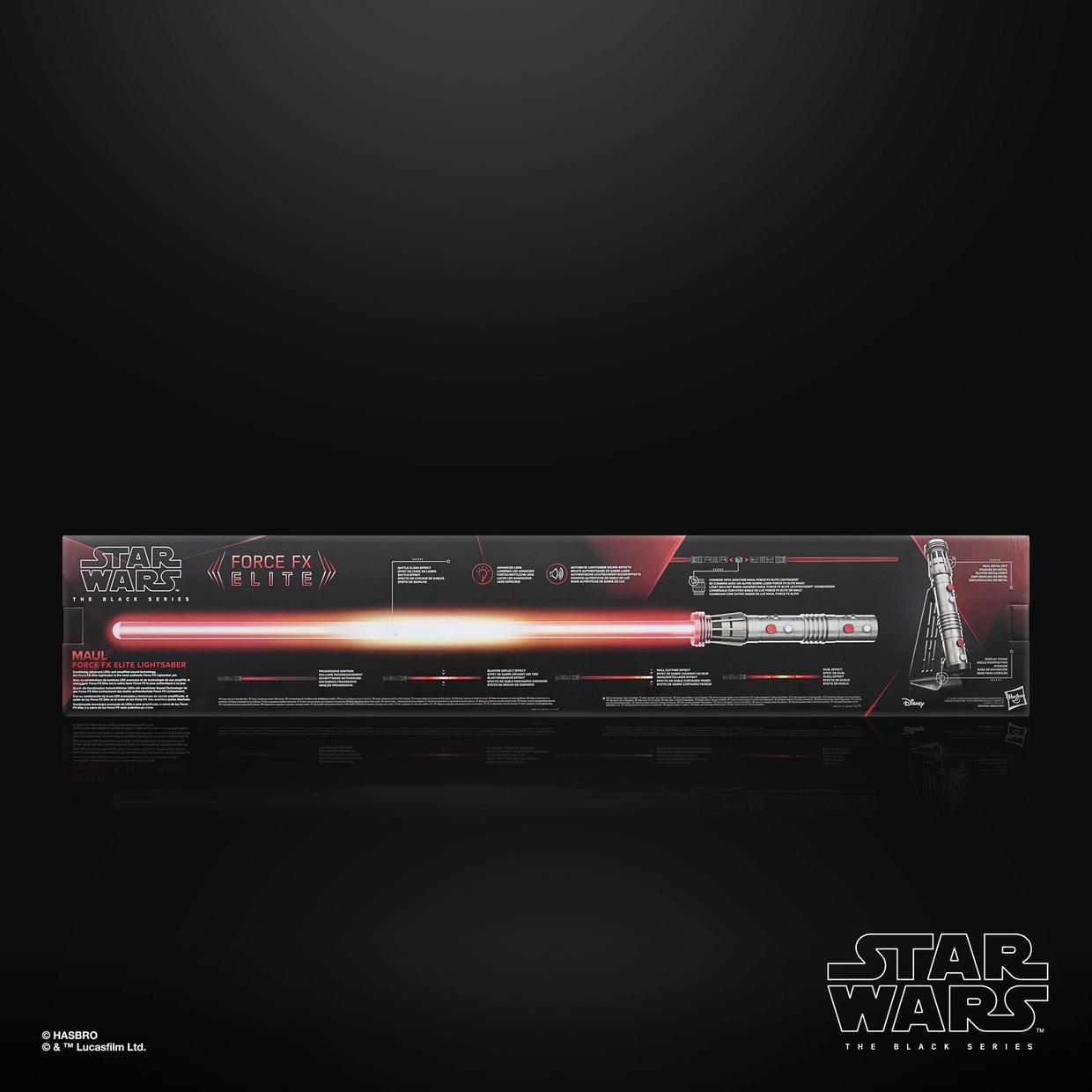 預訂商品 STAR WARS The Black Series Force FX Elite Maul Electronic Lightsaber