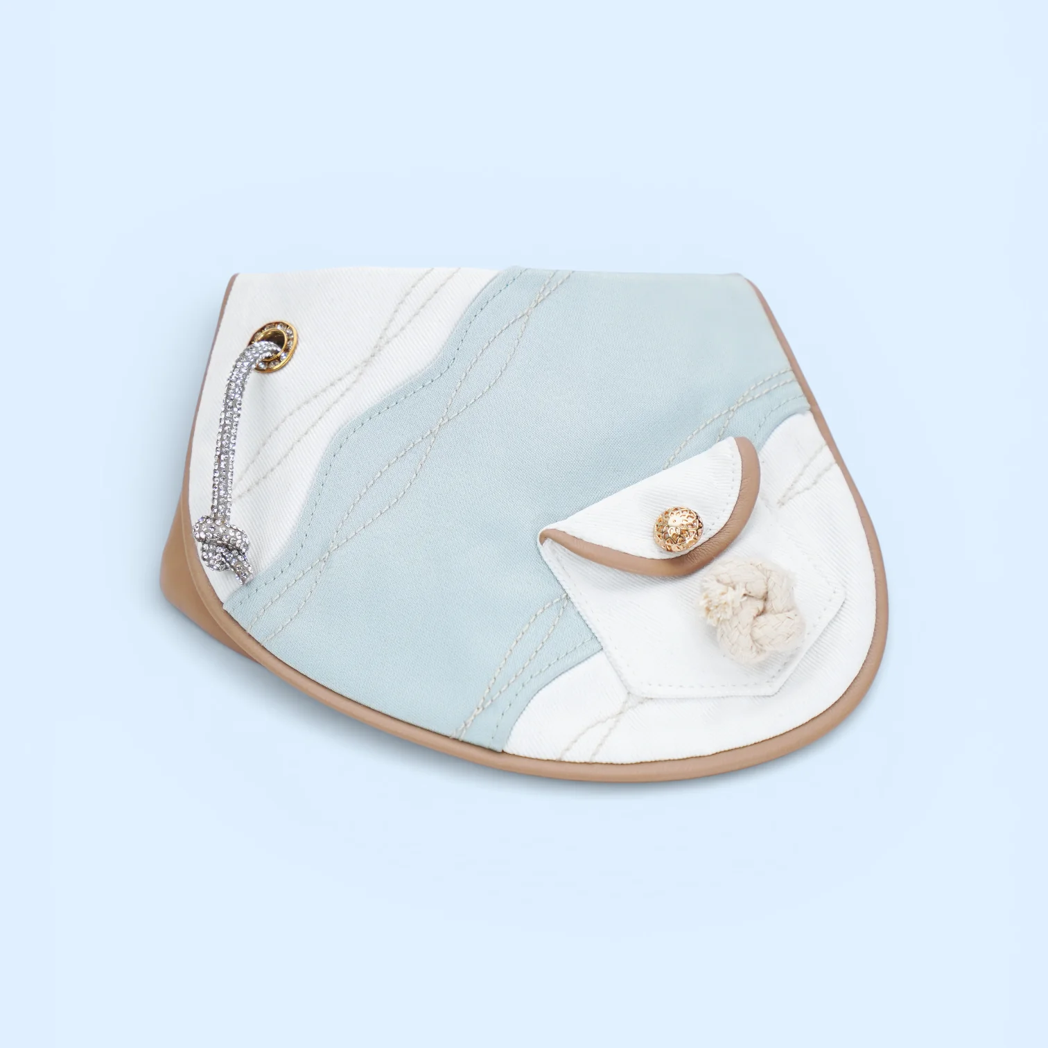 MOMOJI Antibes (1-Azure Mist) | Pet Neckwear