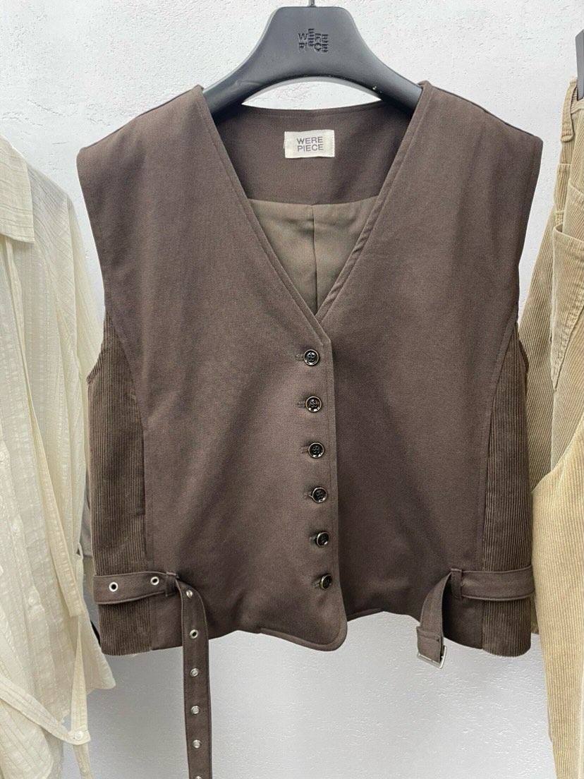 (2026FW) WEREPIECE - VEST JK