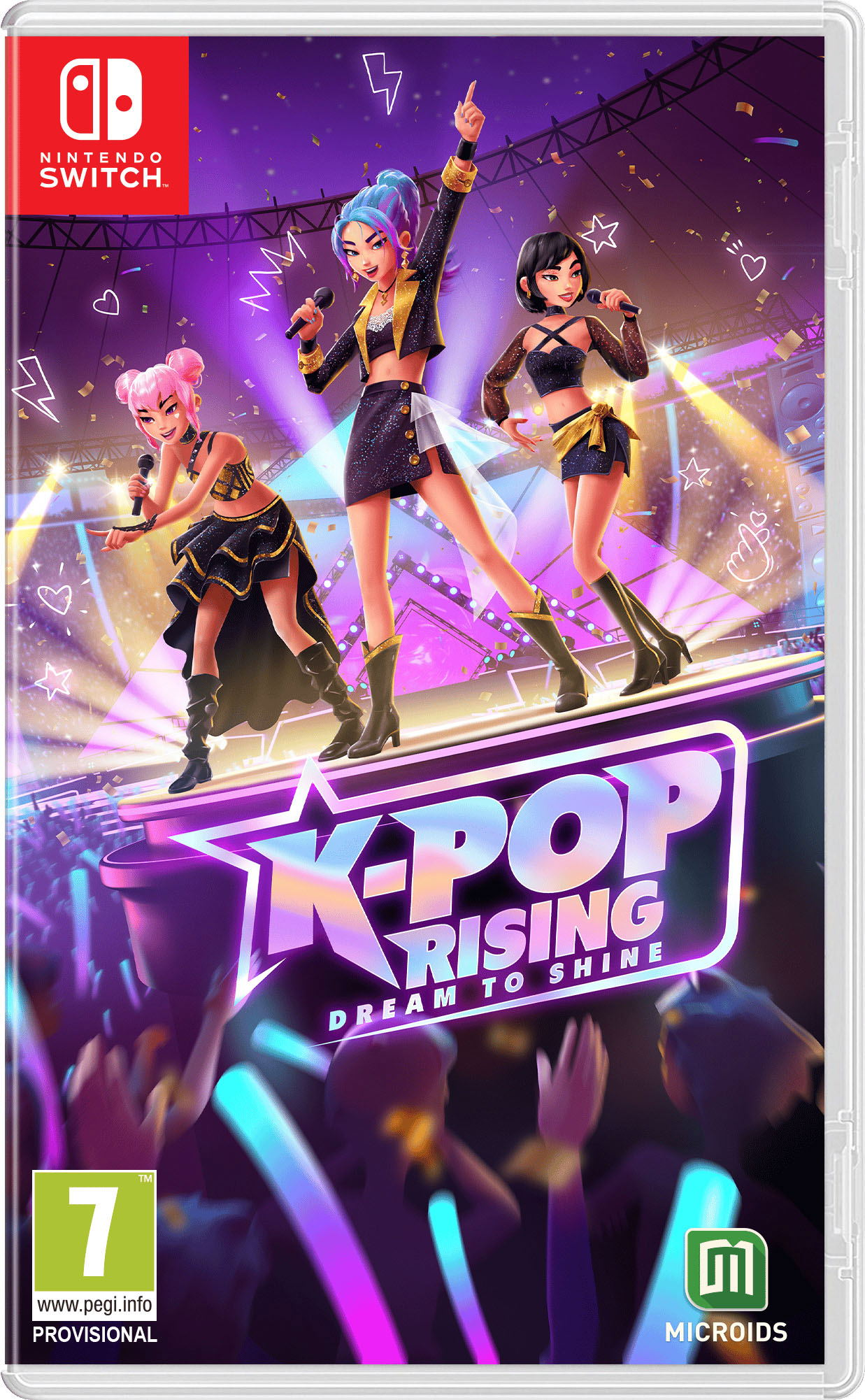 【預售 5/11】NS K-Pop 新星：璀璨築夢 / K-Pop Rising: Dream to Shine 英文  (英文封面) PO1100