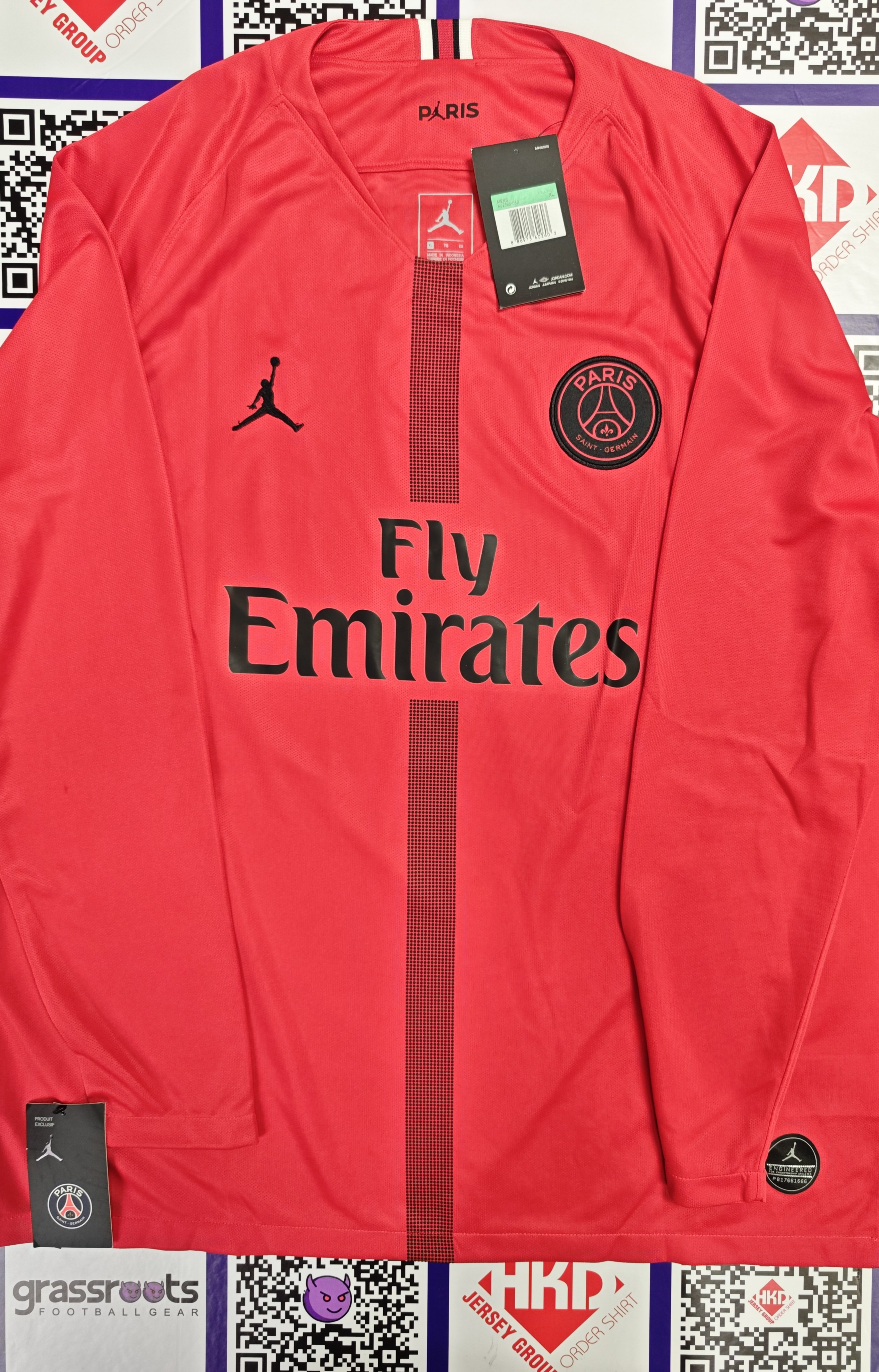 18/19 巴黎聖日門 龍門 連原裝BUFFON印字