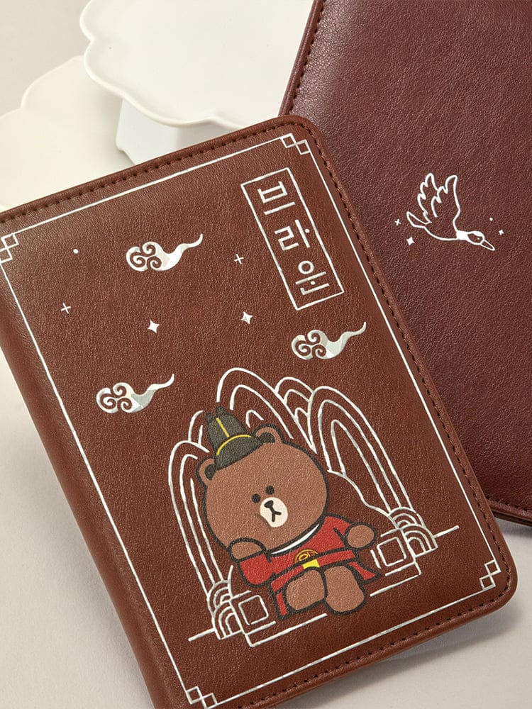 📦訂購 韓國代購 Line Friends K-SOUVENIR BROWN KING PASSPORT COVER 熊大護照保護套