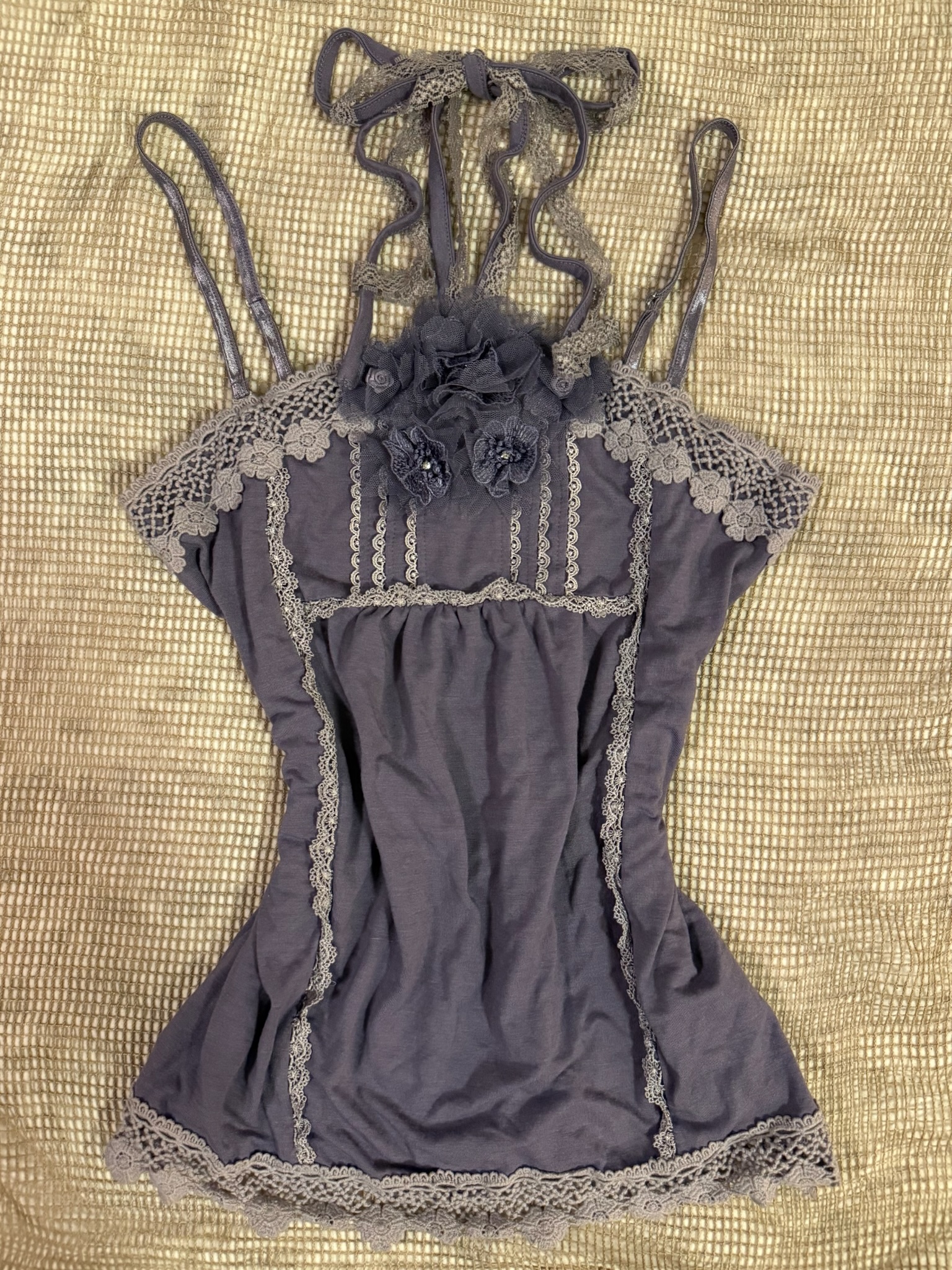 Axes Fairycore Coquette Aesthetic Lace Camisole