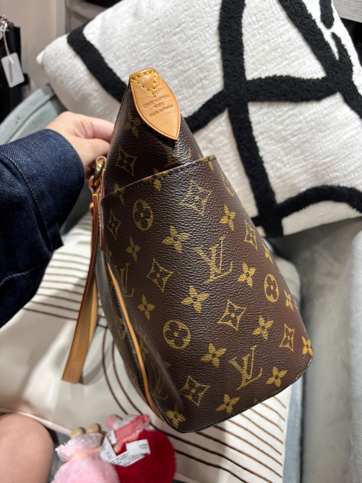 Lv totally pm tote bag 100%Authentic,98%new ✅dust bag