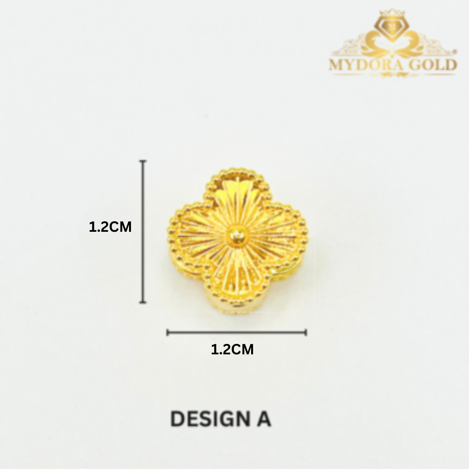 MYDORA Bead Clover Full Gold (5G) l EMAS 916/22K