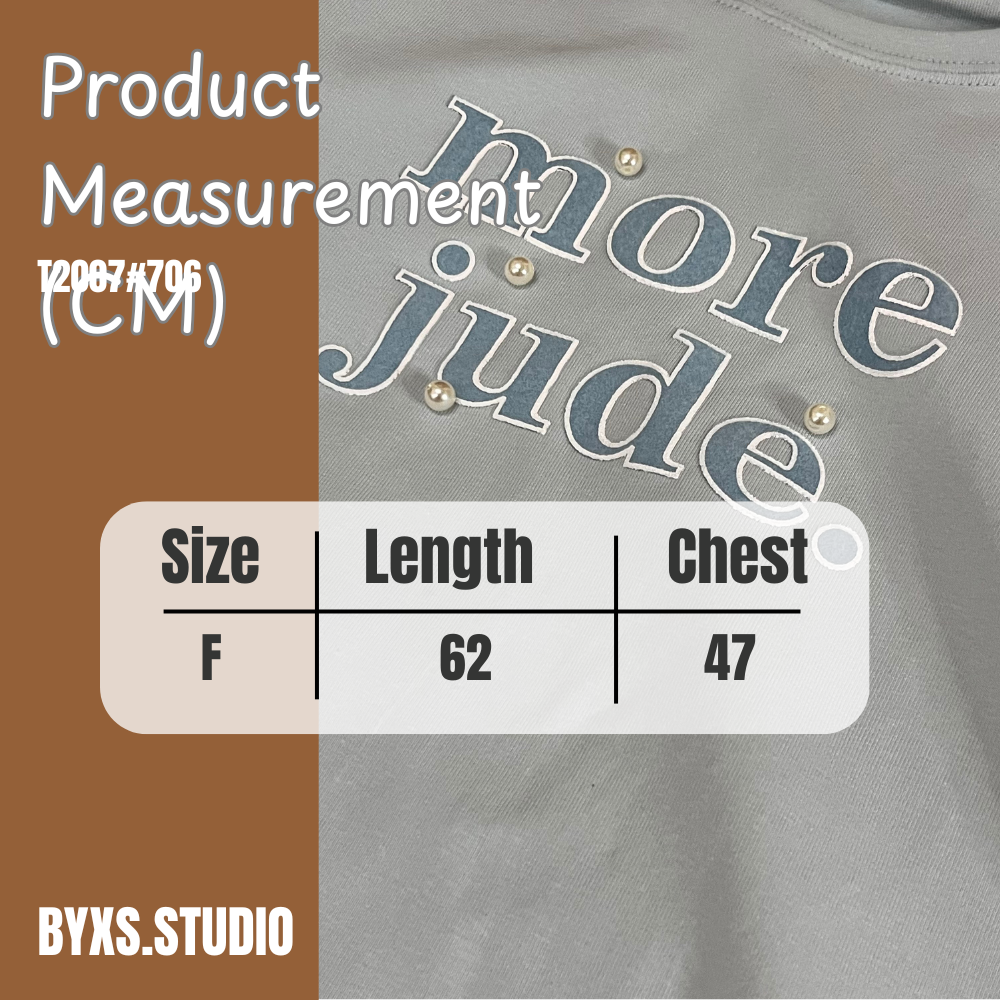 T2007#706 [MoreJude] Graphic T-shirt