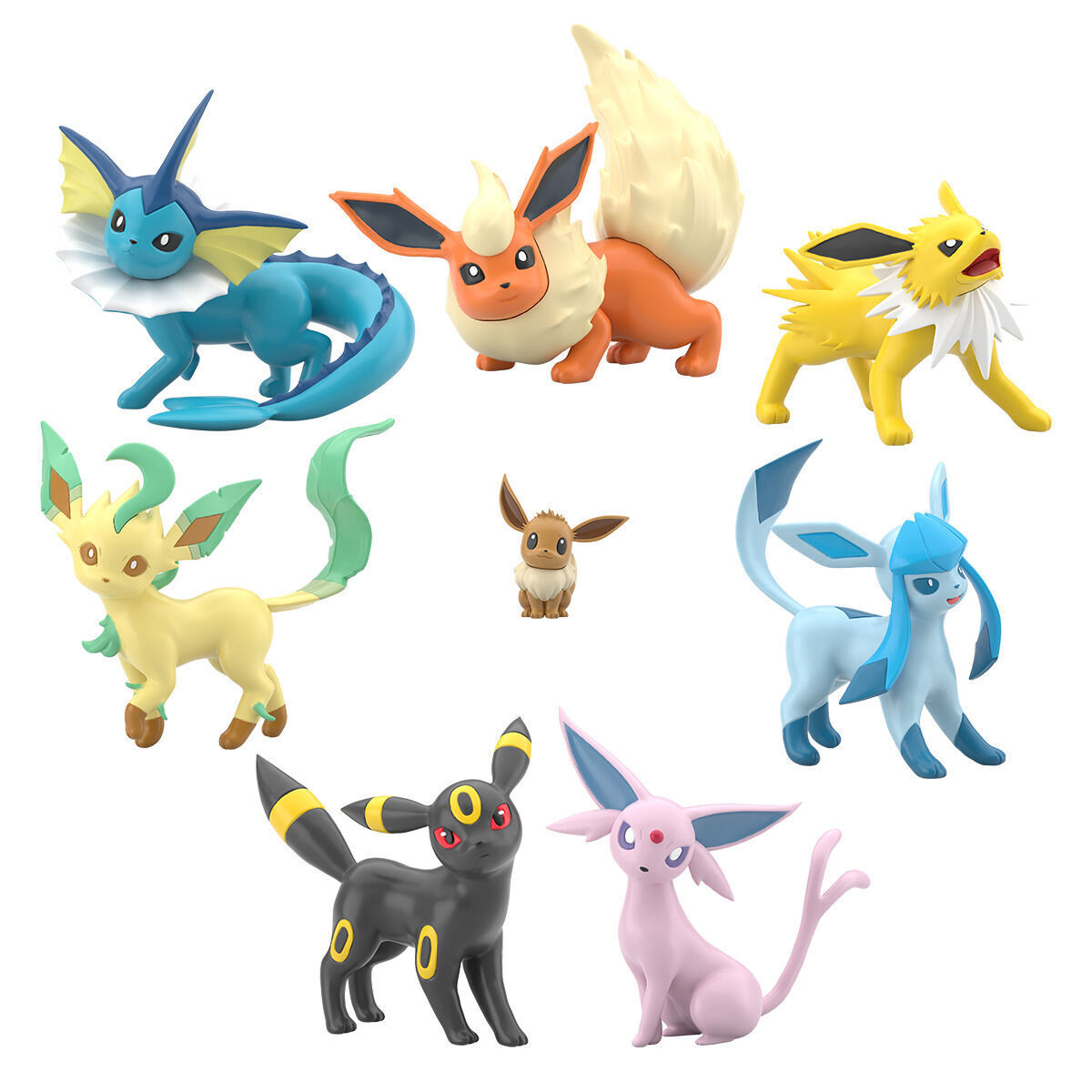 現貨 BANDAI 食玩 Pokemon Scale World 伊貝 SET