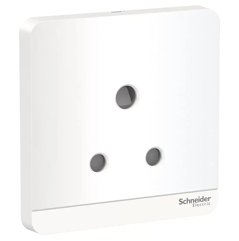 Schneider 施耐德 奐尚 15A 單位三腳圓頭插座 E83426_15_WG_C5