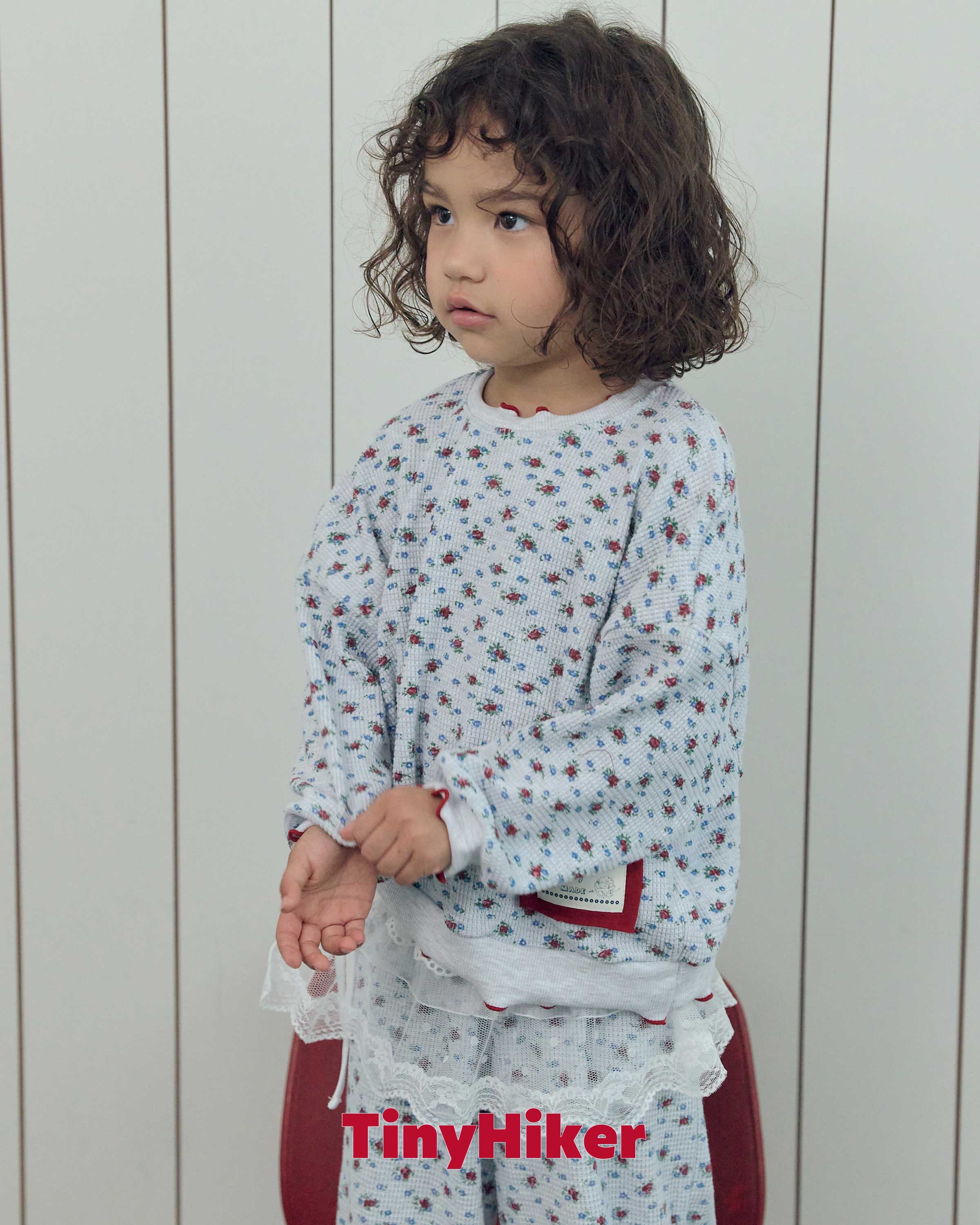 Tiny | Madeleine Waffle Sweatshirt