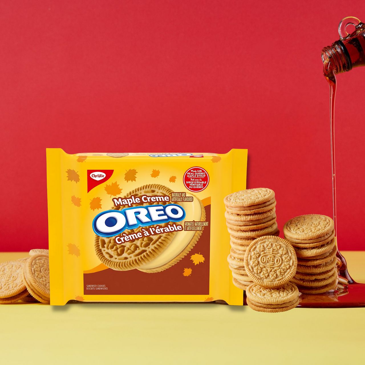 🇨🇦加拿大限定口味 Oreo 楓糖忌廉夾心餅乾