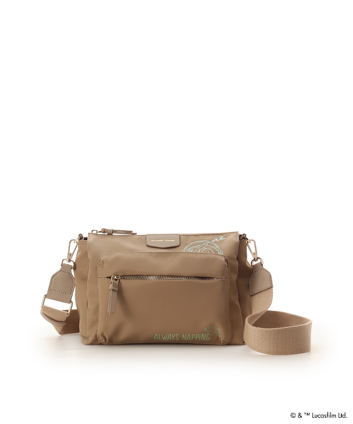 🌸 【預訂】斜孭袋(BG)-Samantha Thavasa x GROGU