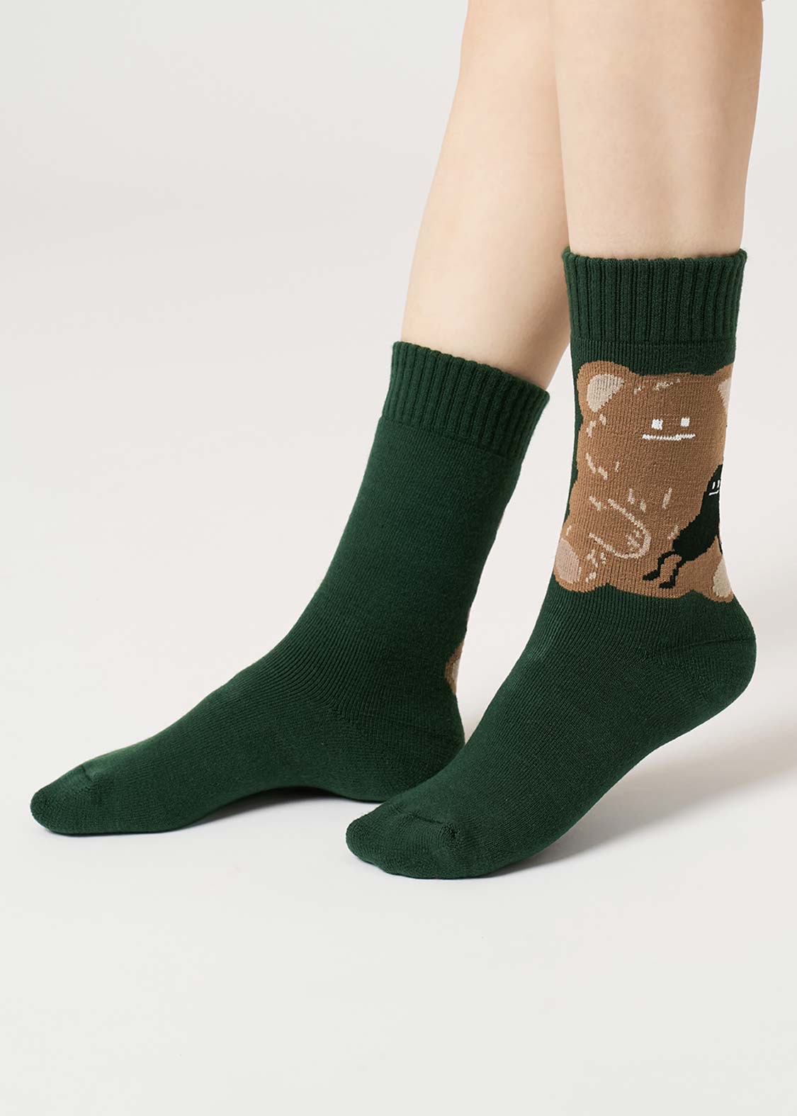 📦訂購 日本限定 graniph Beautiful Shadow 中筒襪