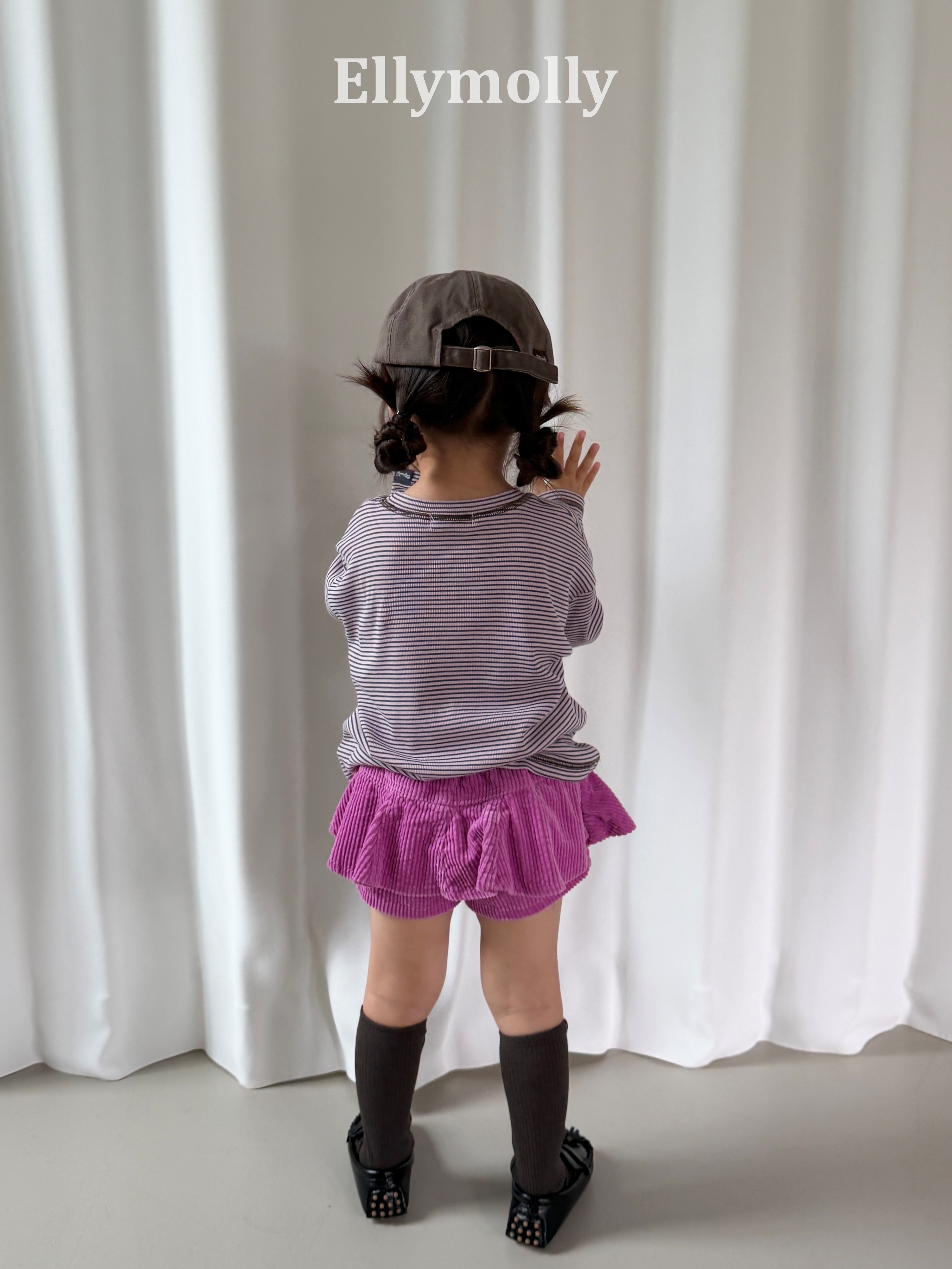 Ellymolly | Bibi Frill Corduroy Pants