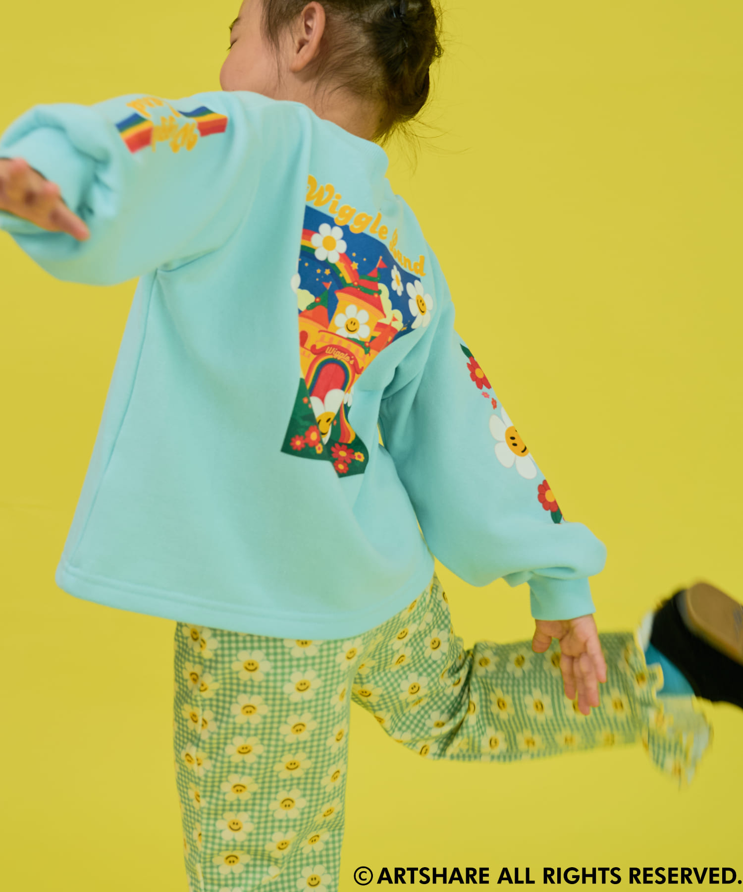 🆕【⭐訂購⭐】🌀 🇯🇵 日本直送 Wiggle Wiggle 全印花 荷葉邊下擺 長褲［3款選］🌀 [ELJA-0054][261106]